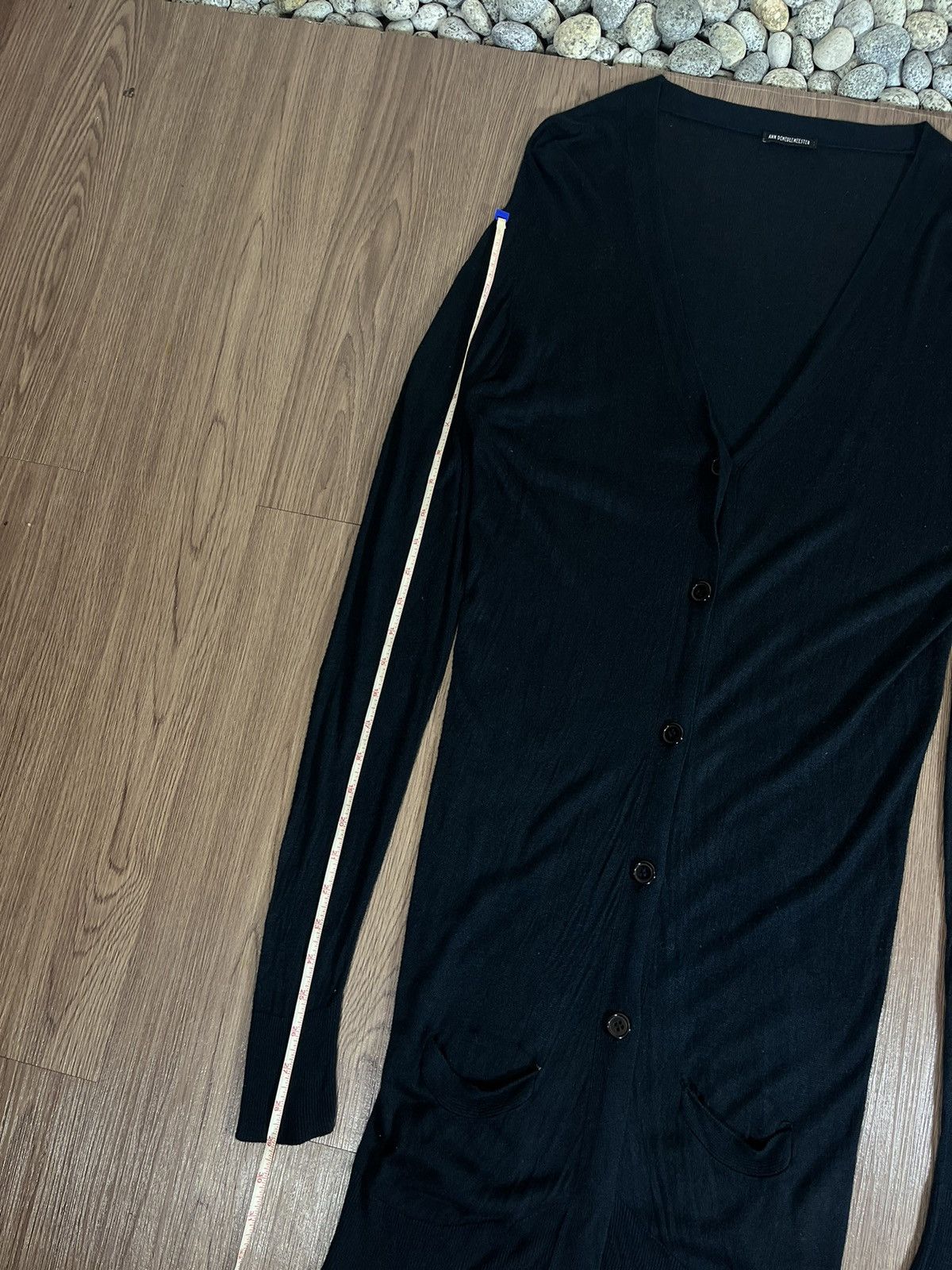 Ann Demeulemeester Ann Demeulemeester Long Knit Cardigan Size US M / EU 48-50 / 2 - 15 Thumbnail