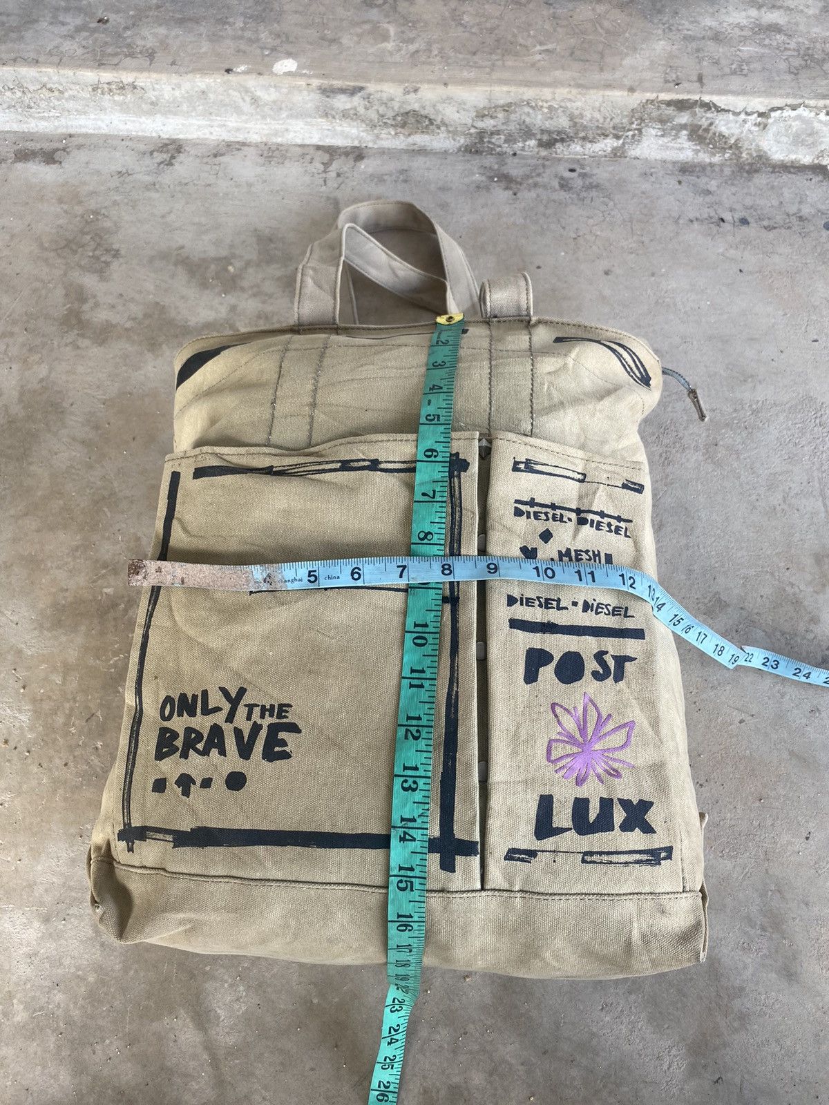 Diesel × If Six Was Nine DIESEL CANVAS TOTE BAG Size ONE SIZE - 13 Thumbnail