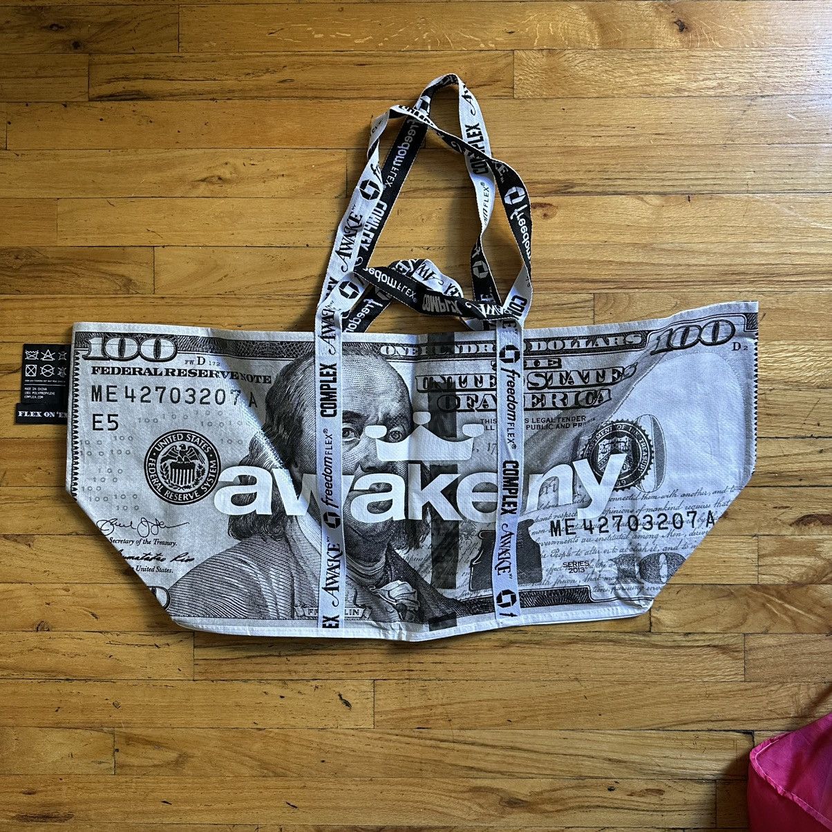 Awake NY Complexcon money tote Size ONE SIZE - 2 Thumbnail