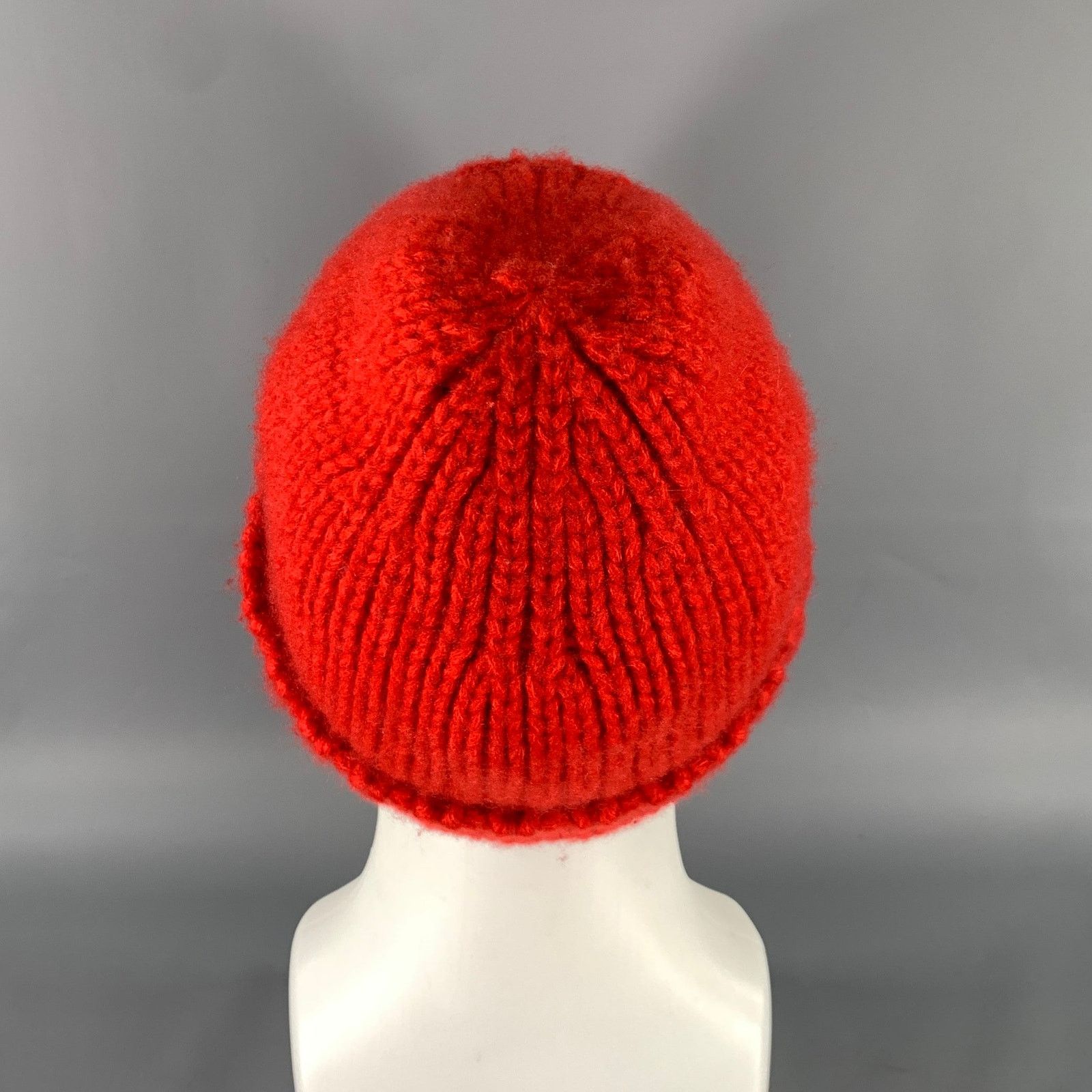 Celine CELINE Size One Size Red Cashmere Size ONE SIZE - 4 Thumbnail