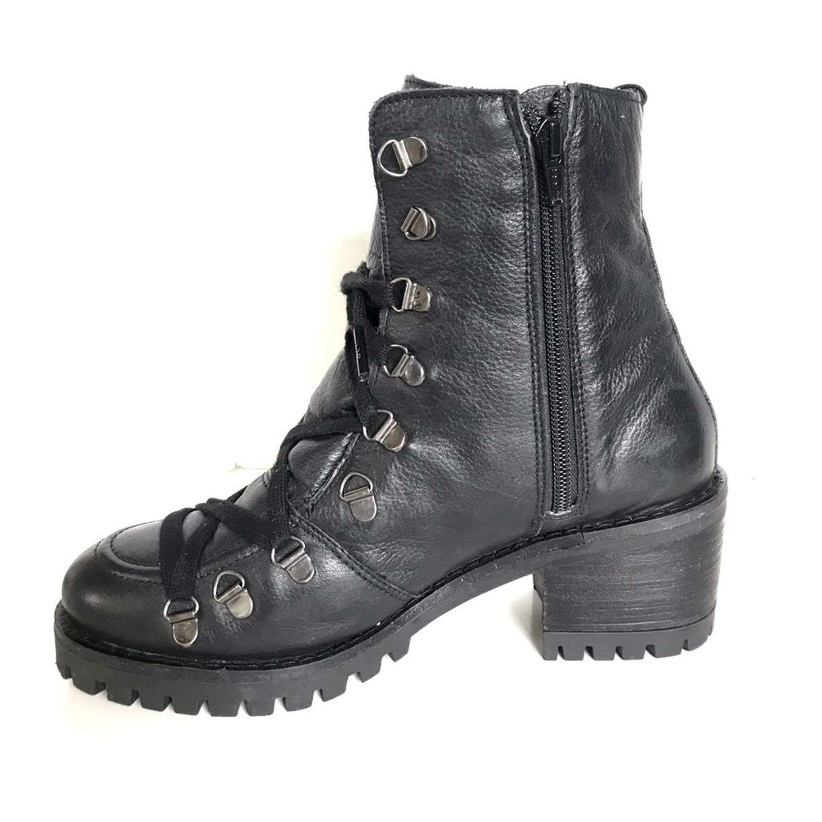 Matisse Matisse Boulder Hiker Biker Boot NEW Black Leather US 9 Size US 9 / IT 39 - 11 Thumbnail