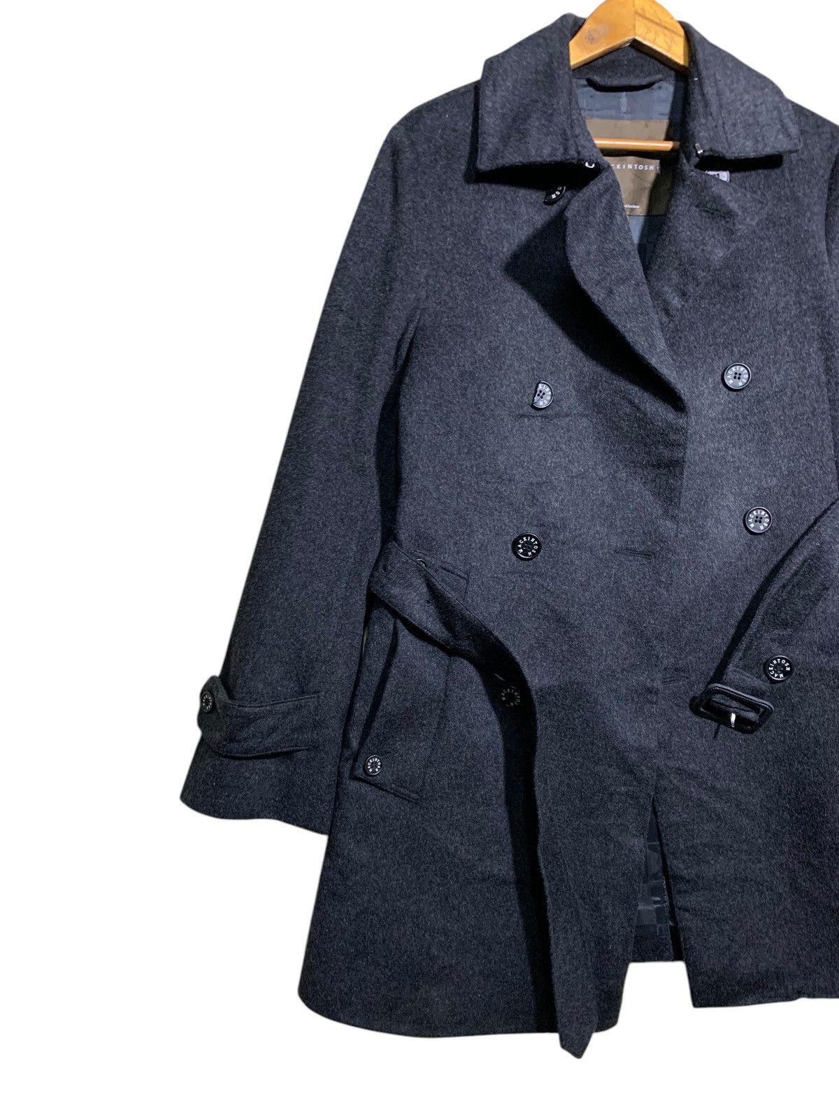 Mackintosh 🔥MACKINTOSH SCOTLAND WOOL TRENCH COATS Size US M / EU 48-50 / 2 - 2 Thumbnail