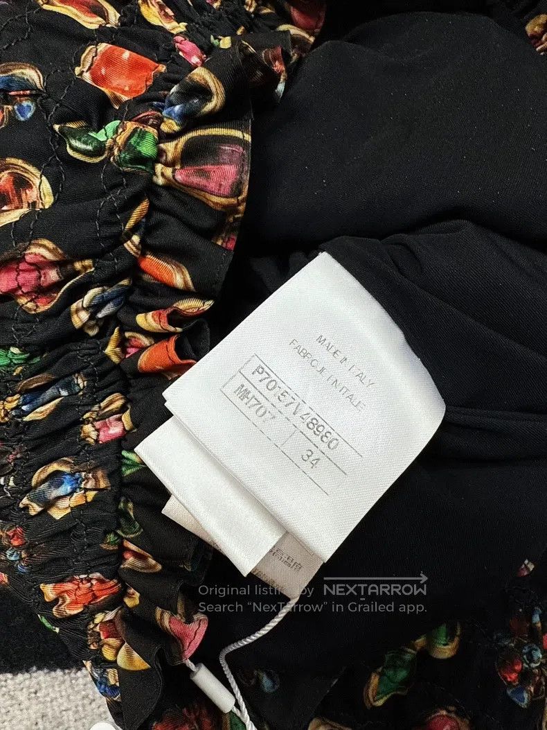 Chanel Chanel 21C early spring gem pattern printed one-shoulder p Size XXS / US 00 / IT 34 - 3 Thumbnail