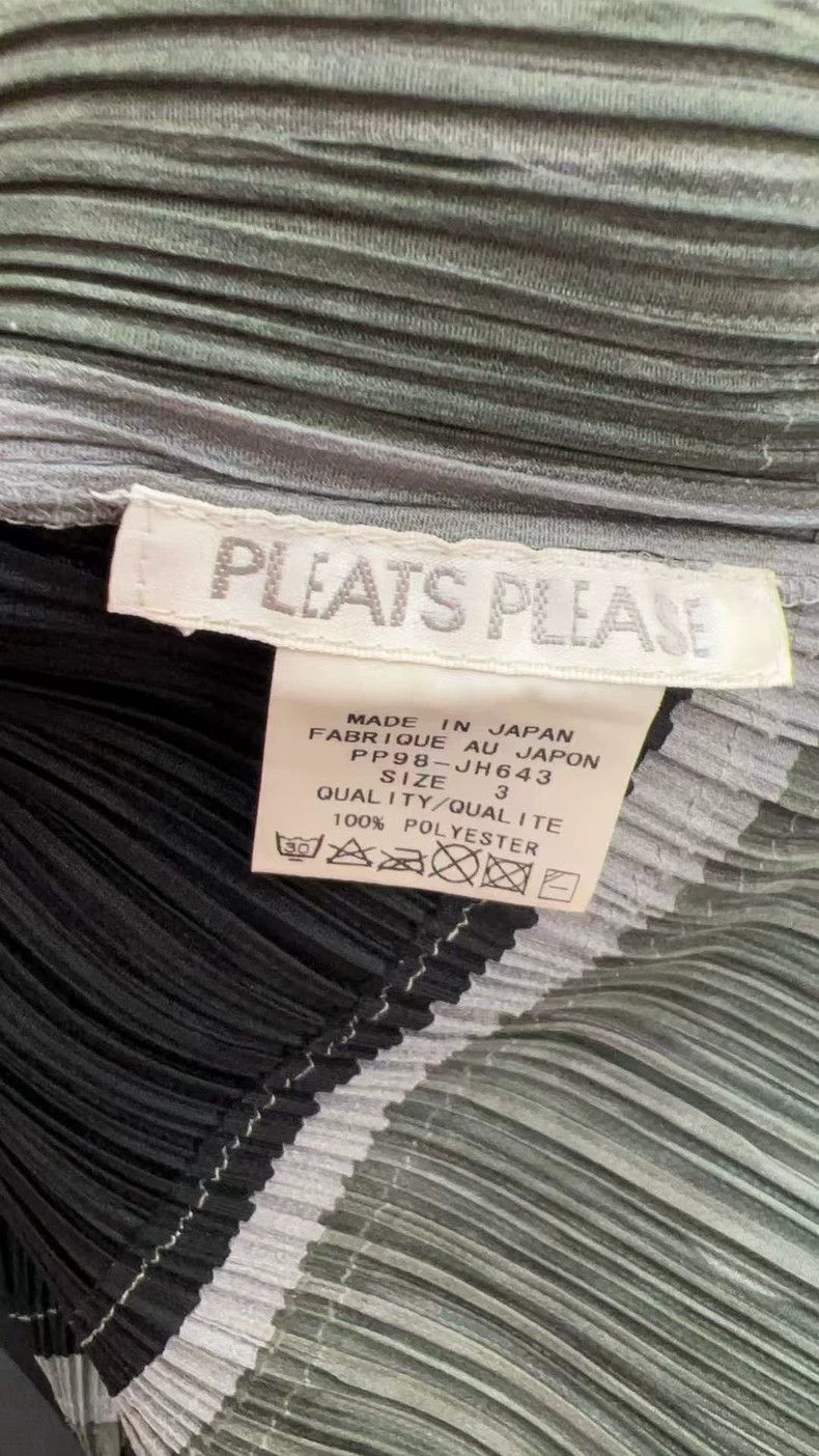 Issey Miyake Issey Miyake size:3 Retro black geometric pleated big hem Size S / US 4 / IT 40 - 8 Thumbnail