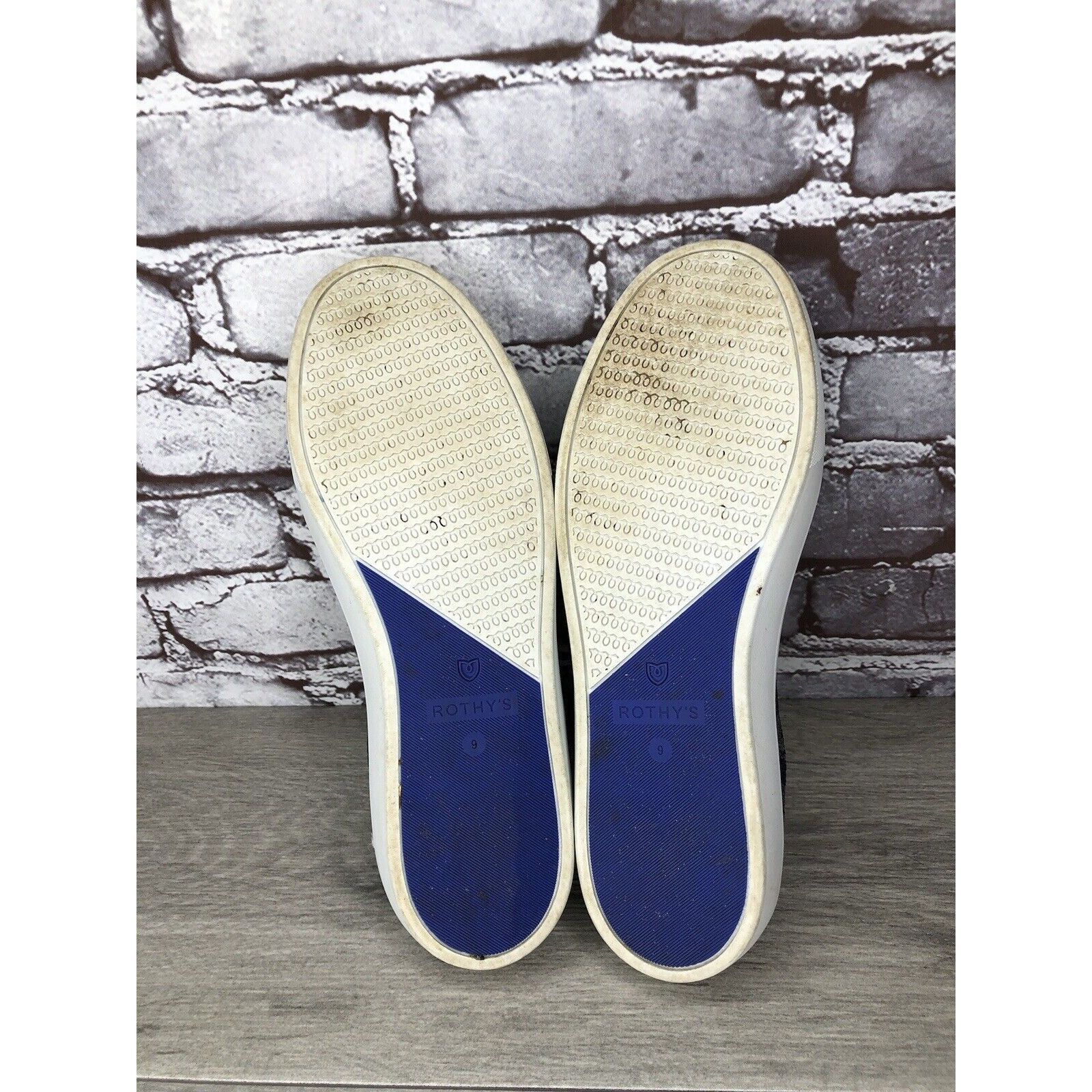Other Rothy’s The Original Grey Camo Print Fabric Slip On Sneakers Size US 10 / IT 40 - 9 Thumbnail