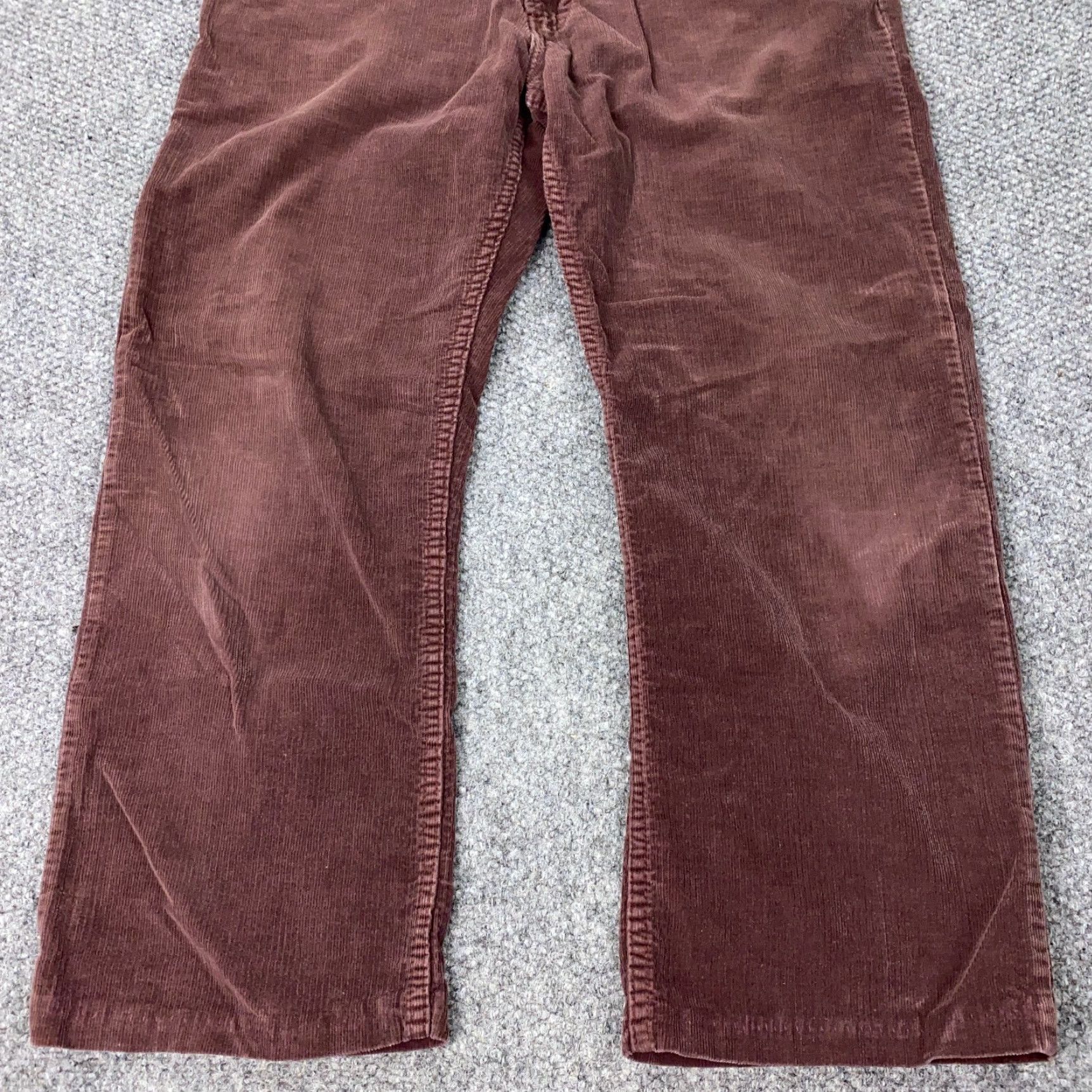 Gap VINTAGE Gap Corduroy Pants 38x27 Maroon Boot Fit Straight 90s Grunge Mens Size US 38 / EU 54 - 3 Thumbnail