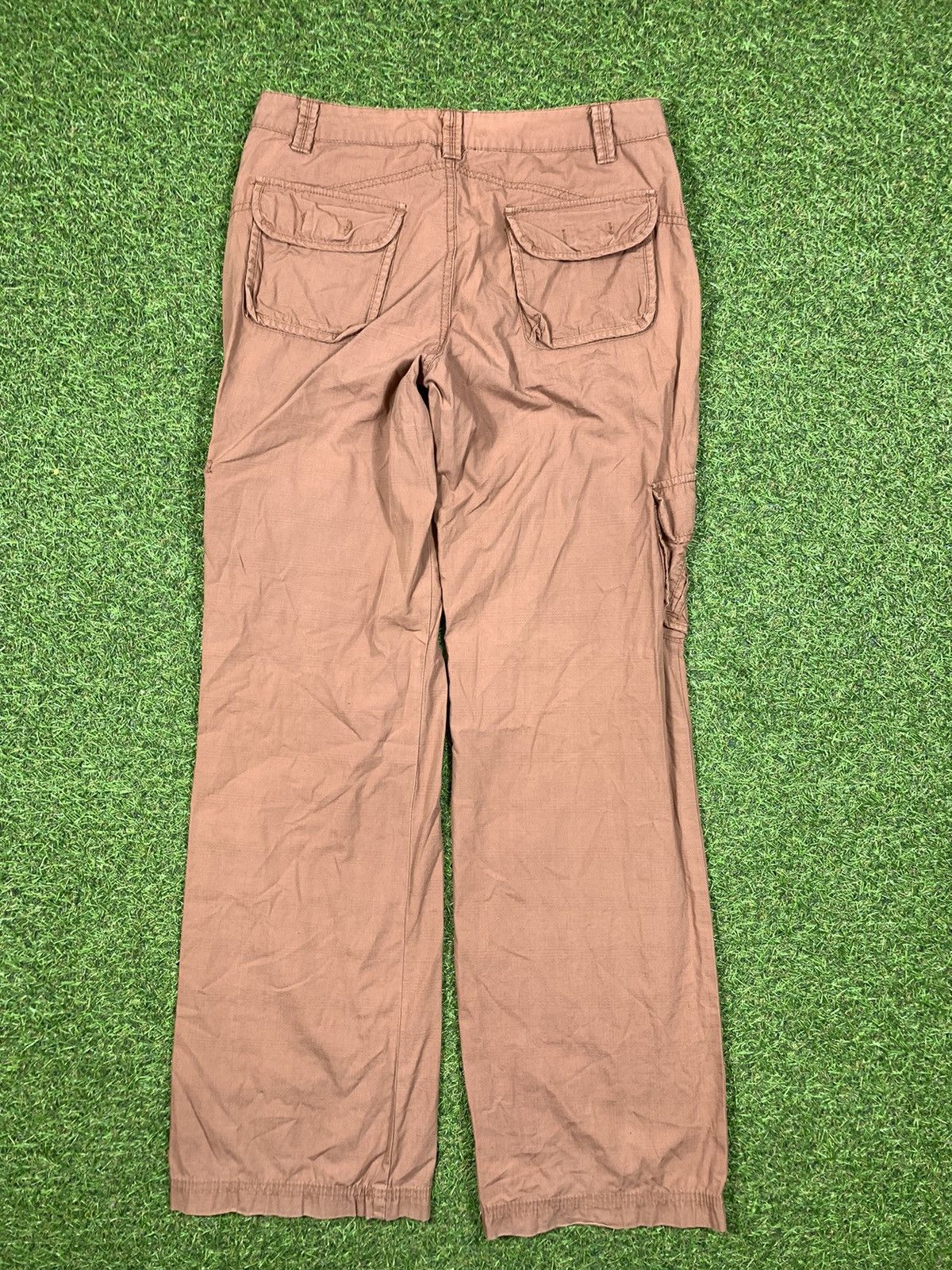 Japanese Brand × Vintage Vintage 90s Japanese cargo jeans faded LGB style size M Size 30" / US 8 / IT 44 - 4 Thumbnail