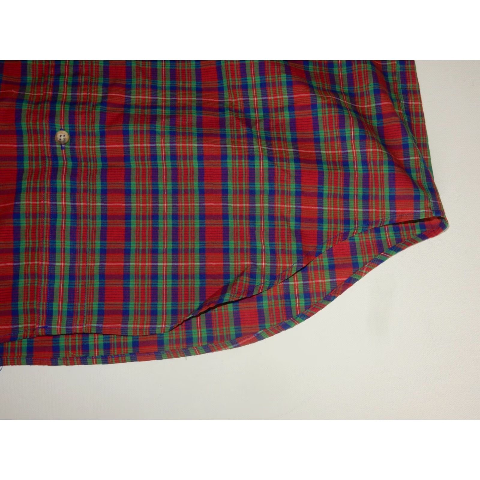 Gant VINTAGE GANT Men's Short Sleeve Button-Up Shirt Size Large Red Plaid 90s Size US L / EU 52-54 / 3 - 2 Thumbnail