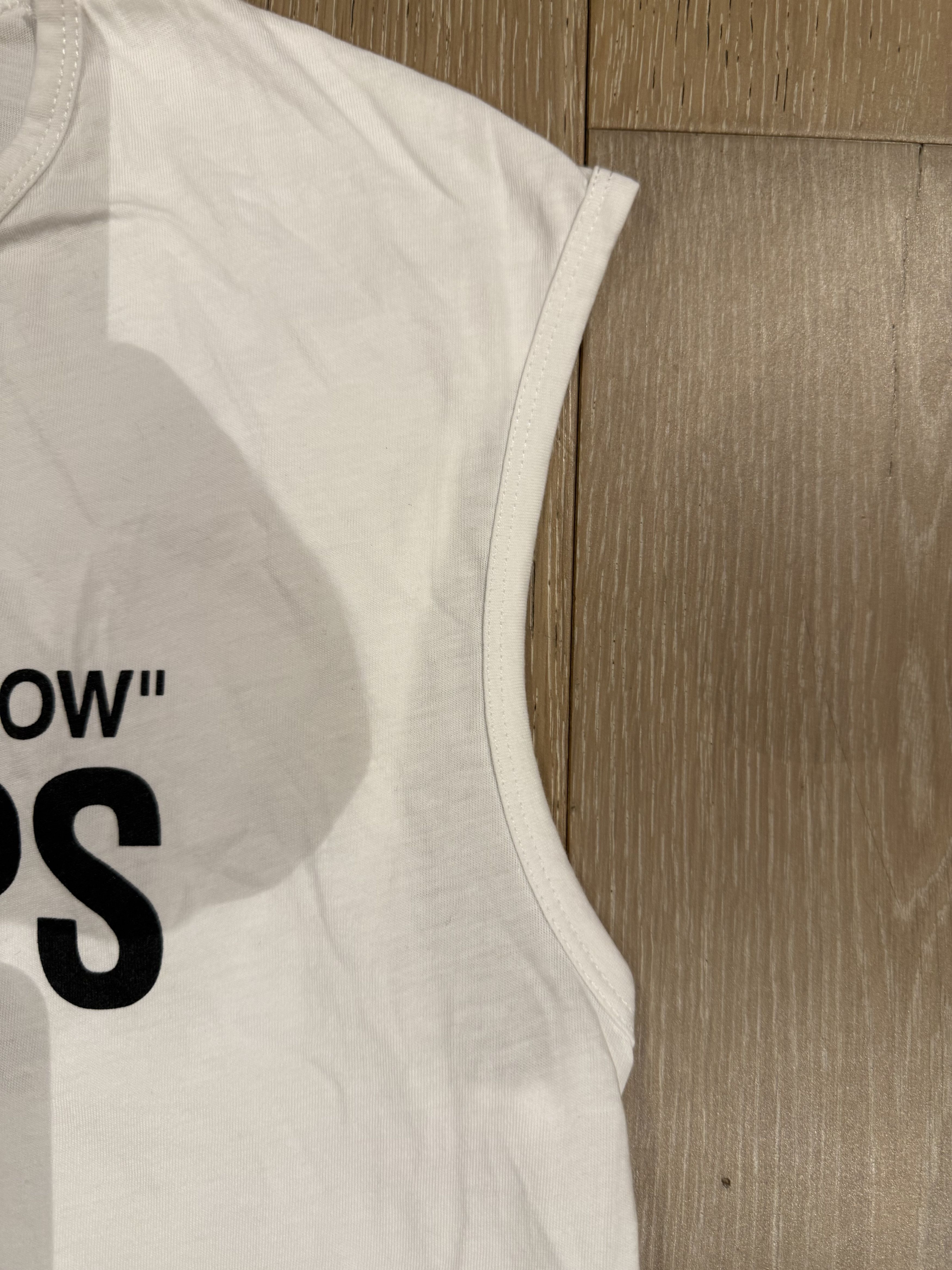 Raf Simons 💚 Raf Simons Redux Kollaps Tank Top White X-Large Size US XL / EU 56 / 4 - 3 Thumbnail
