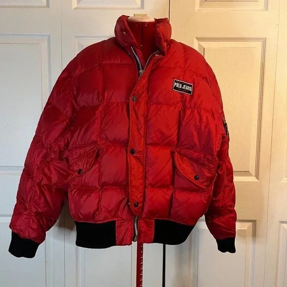 Polo Ralph Lauren Red Polo Jeans Ralph Lauren Puffer Jacket XL Size XL / US 12-14 / IT 48-50 - 1 Thumbnail