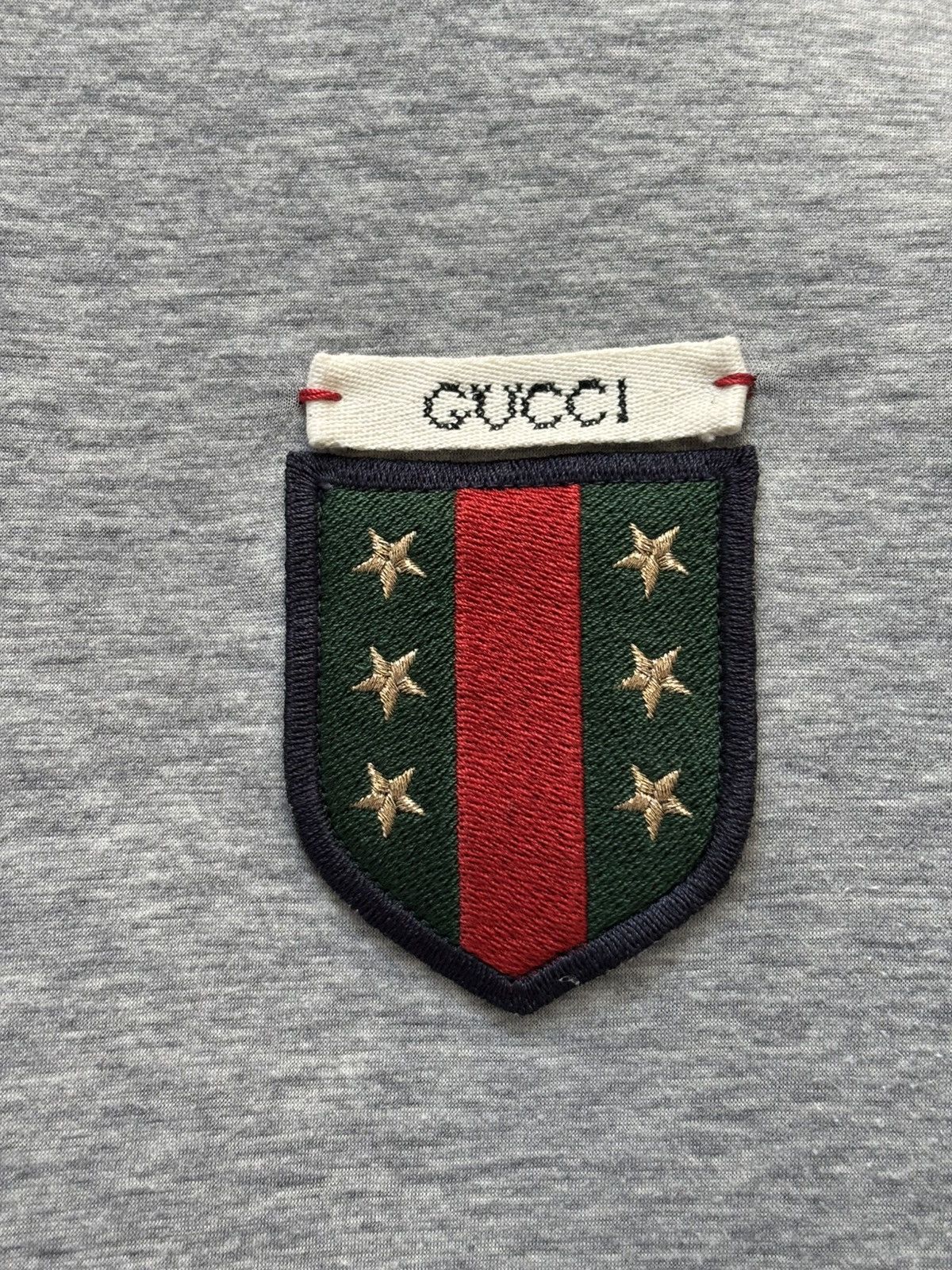 Gucci Gucci Neoprene Shield Sweatshirt Size US L / EU 52-54 / 3 - 3 Thumbnail