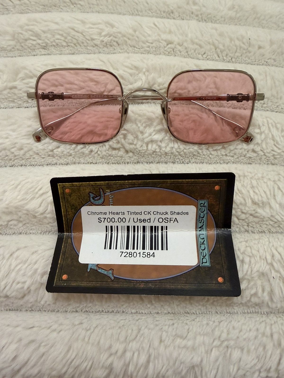 Chrome Hearts Chrome Hearts Tinted CK Chuck Shades Size ONE SIZE - 11 Thumbnail