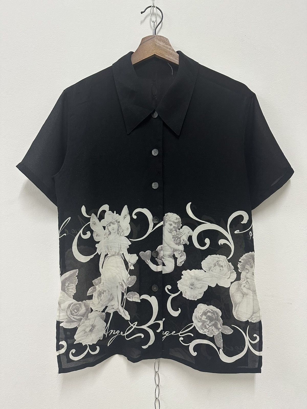 Japanese Brand Angels Button Up Shirt Size US M / EU 48-50 / 2 - 1 Thumbnail