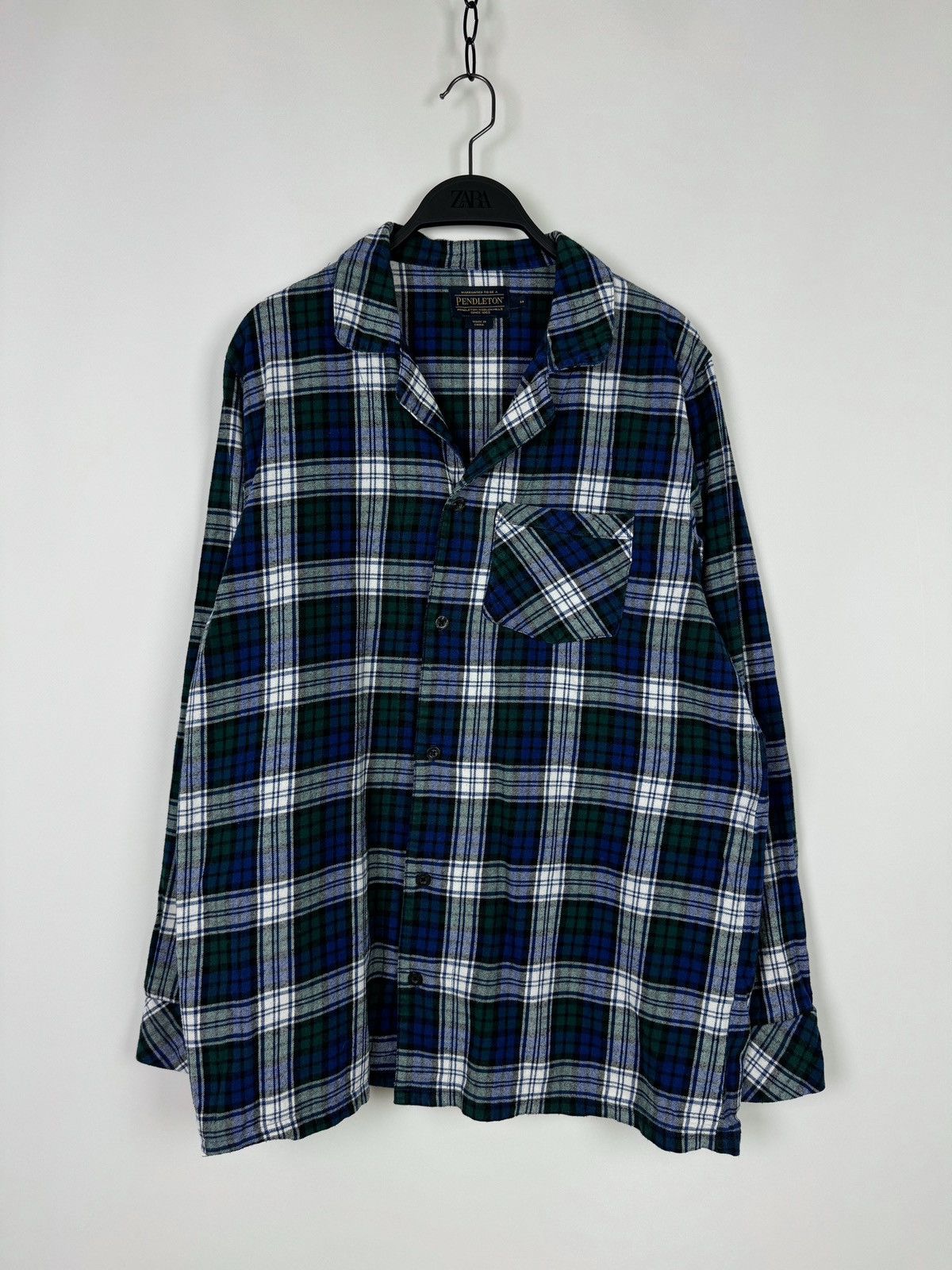 Pendleton Pendleton Sleepwear Top Check Shirt Size US M / EU 48-50 / 2 - 1 Thumbnail