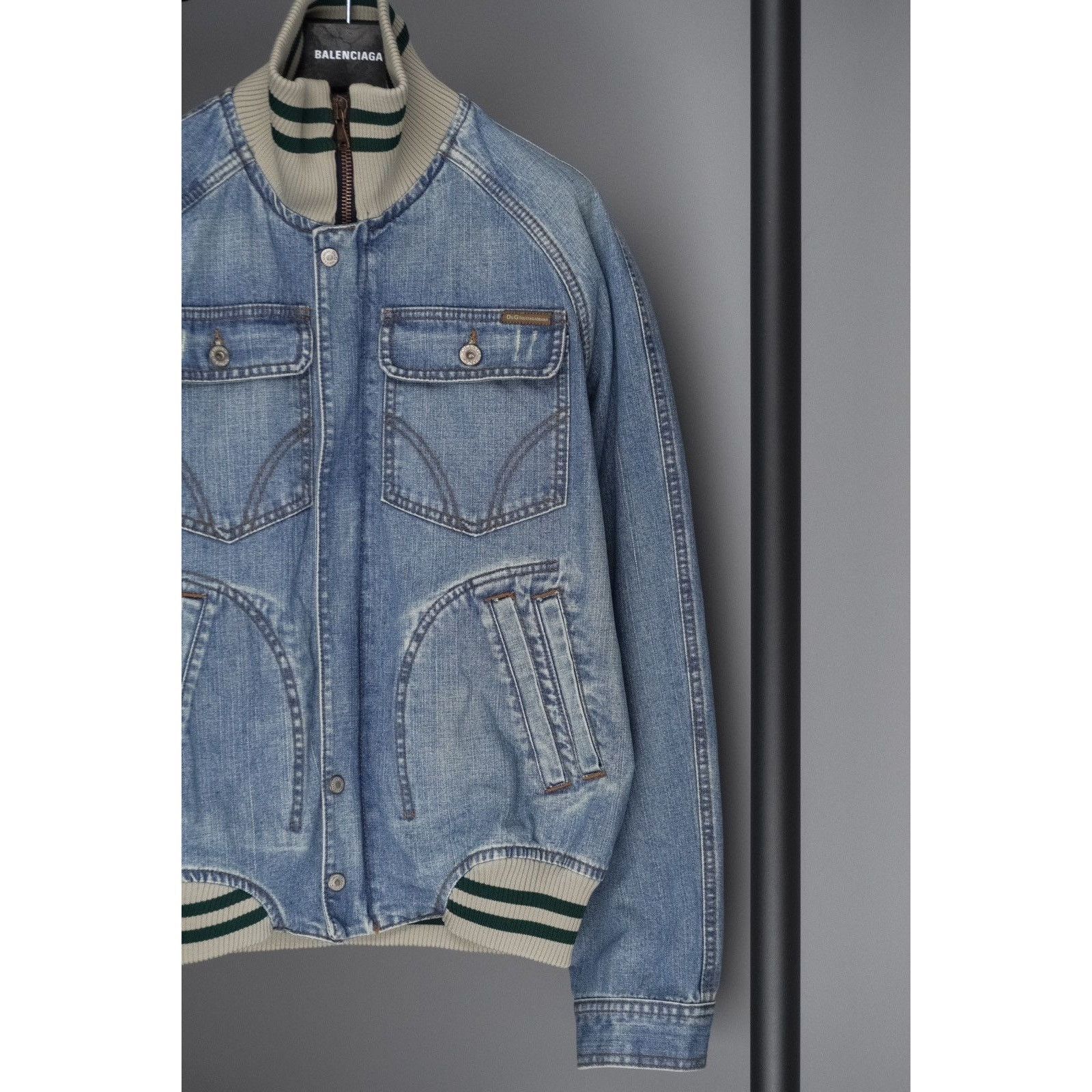 Dolce & Gabbana Vintage archive dolce gabbana big back dg logo denim jacket Size US M / EU 48-50 / 2 - 3 Thumbnail