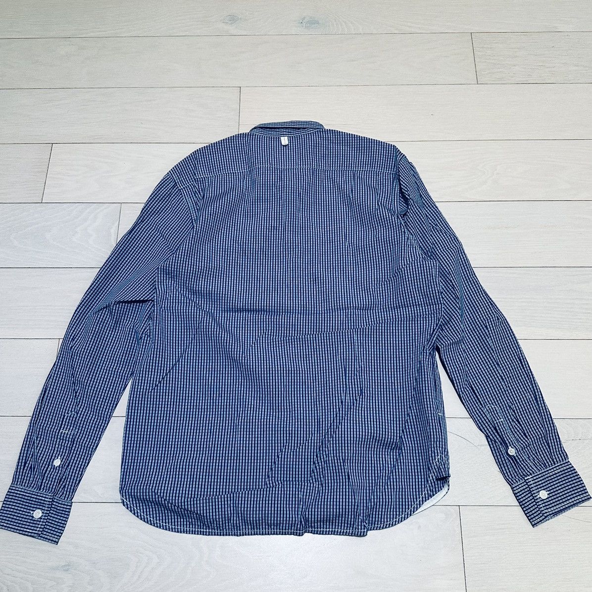 Neighborhood neighborhood blue checker shirt M with side pocket Size US M / EU 48-50 / 2 - 2 Thumbnail