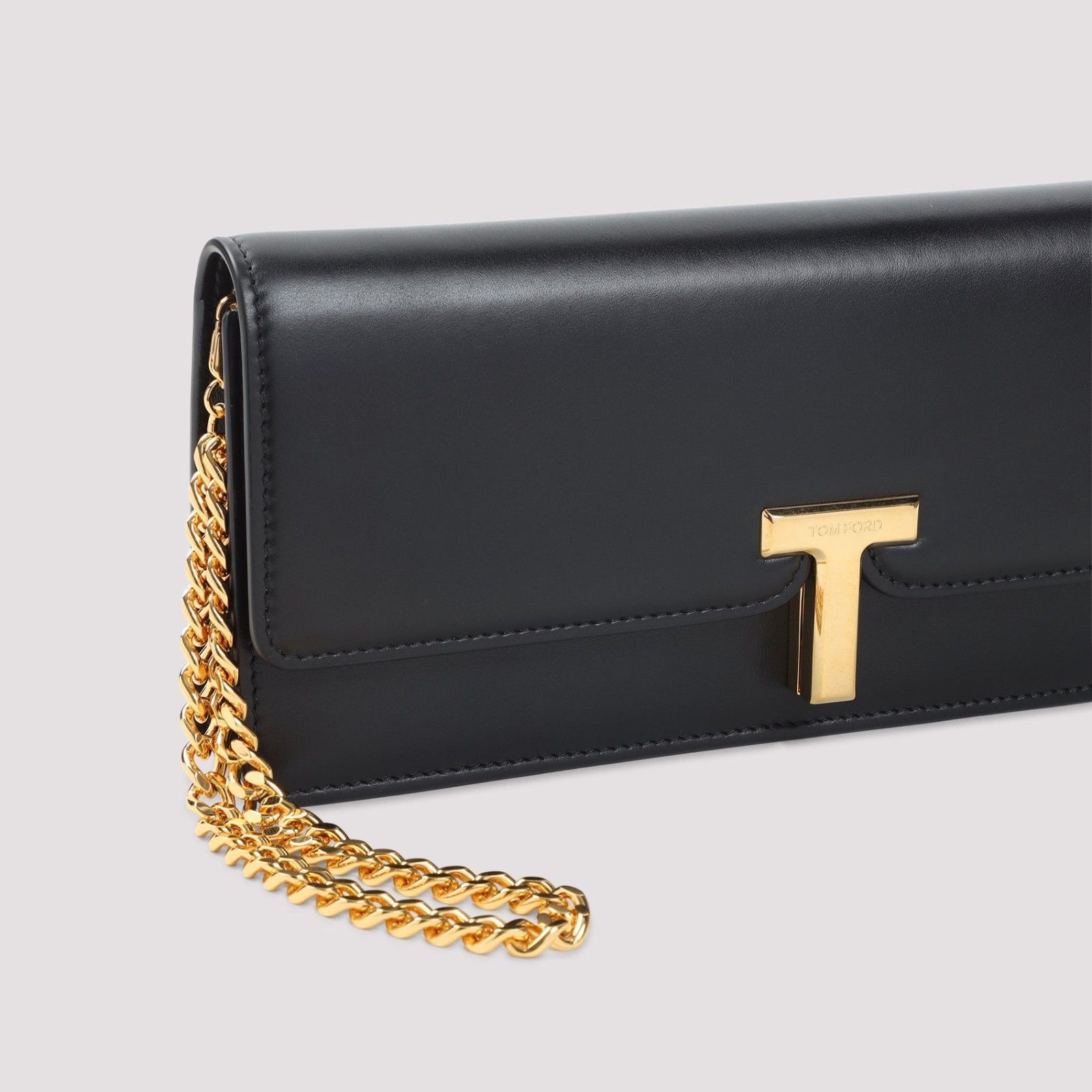 Tom Ford TOM FORD Black Clutch Bag New Size ONE SIZE - 3 Thumbnail