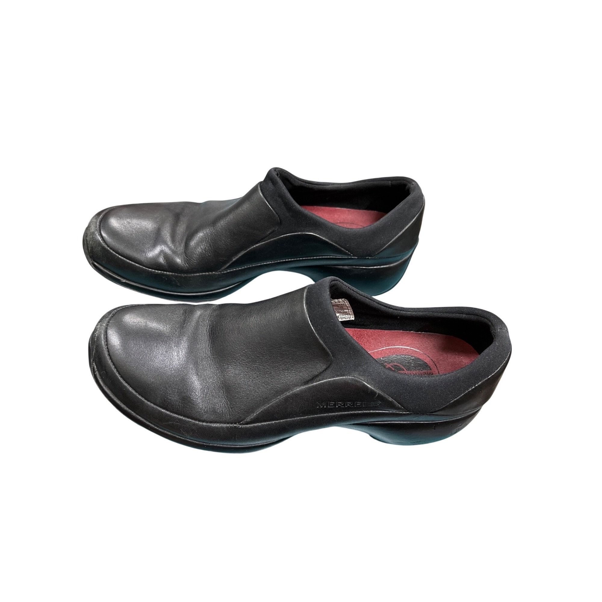 Merrell Merrell Spire Stretch wms brown leather mules clogs shoes sz Size US 7.5 / IT 37.5 - 4 Thumbnail