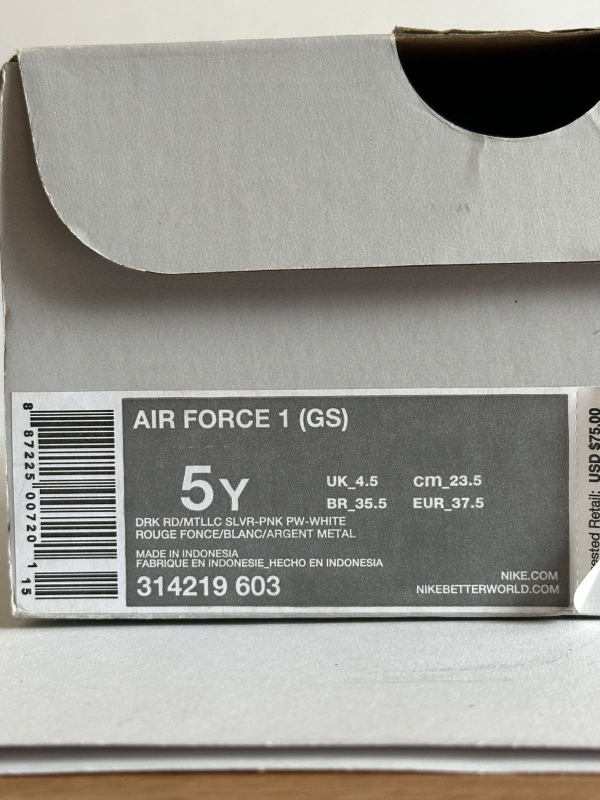 Nike DS Nike AF1 Low ‘07 PRM “Polka Dot” Size US 5 / EU 37 - 8 Thumbnail