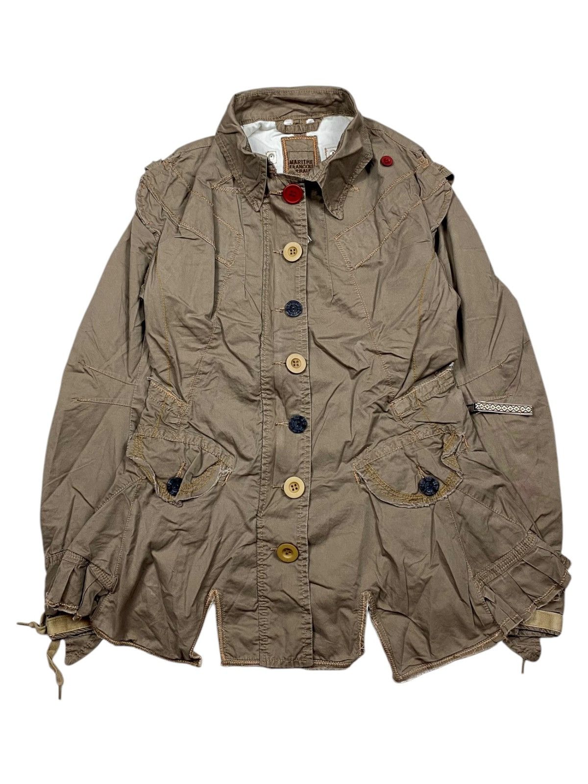 If Six Was Nine 2000s Girbaud - Apocalypse Style Rope Jacket Size US M / EU 48-50 / 2 - 2 Thumbnail