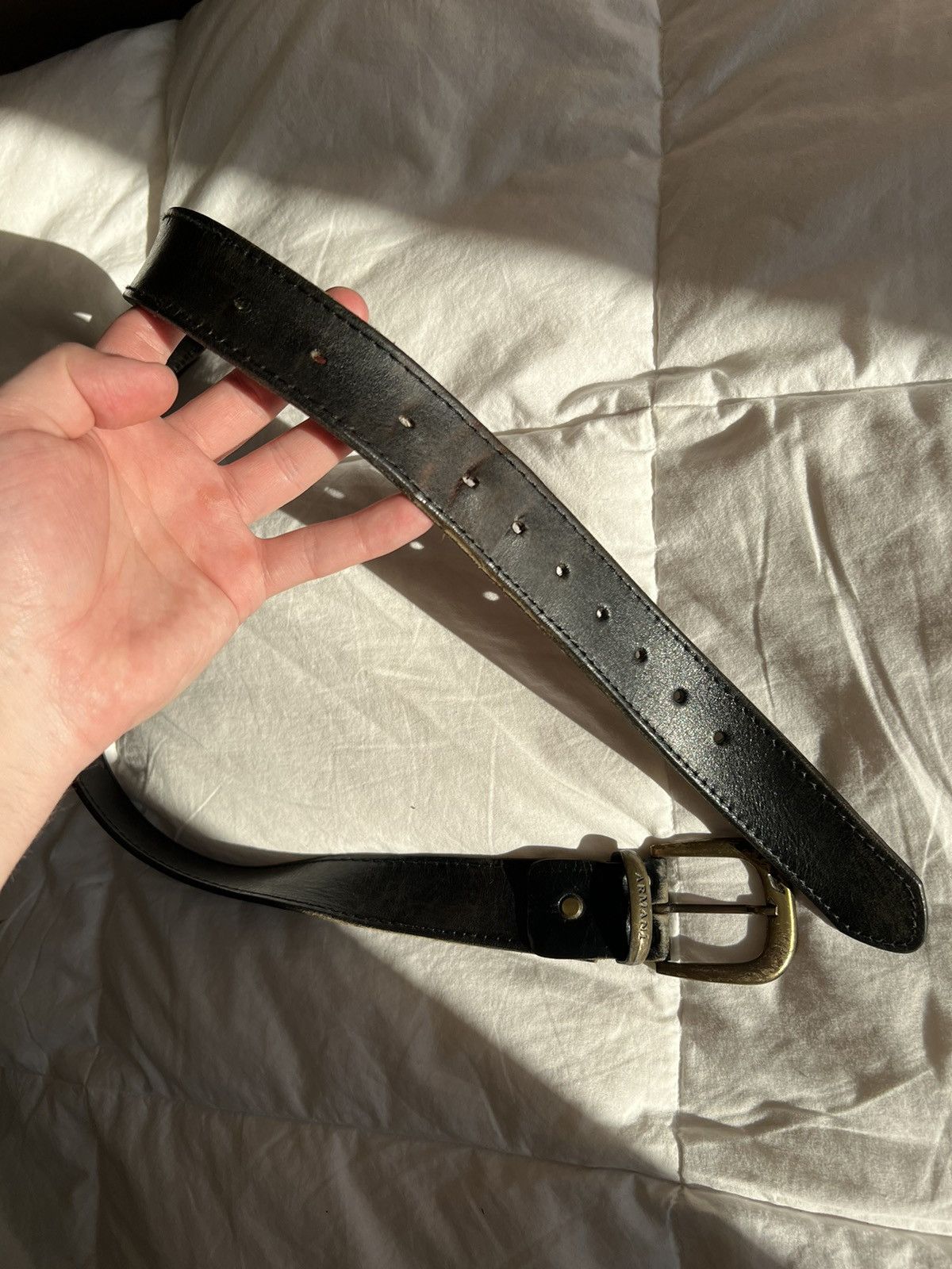 Armani × Vintage Armani Vintage Leaves Belt Size ONE SIZE - 6 Thumbnail