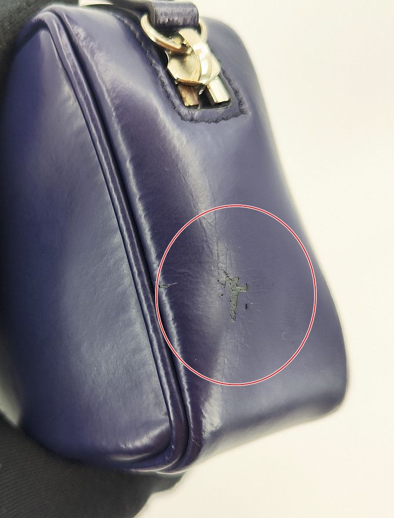 Jil Sander JIL SANDER navy small minimalist purple clutch Size ONE SIZE - 7 Thumbnail