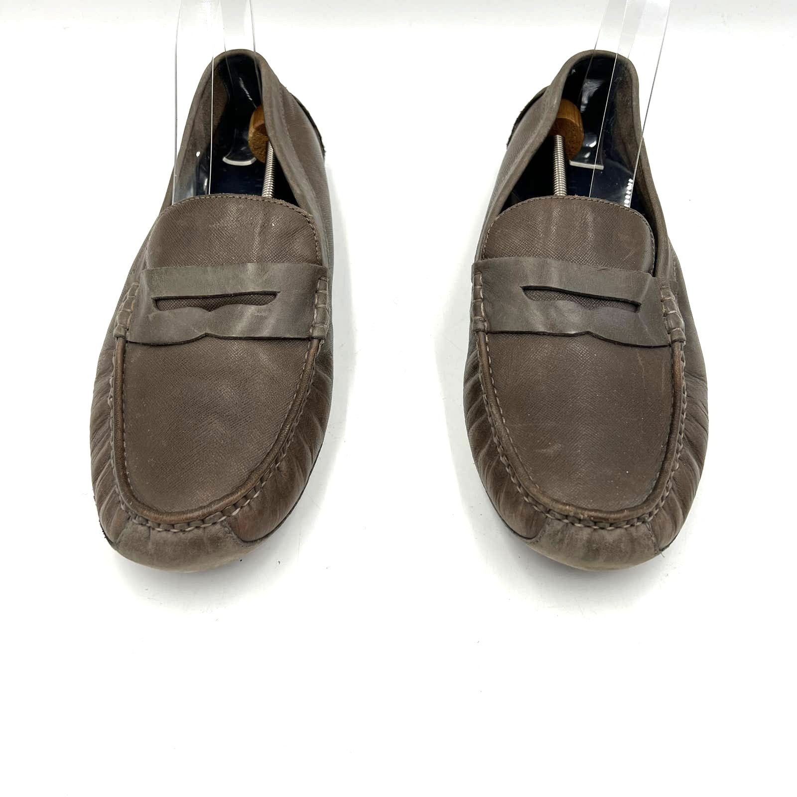 Cole Haan Cole Haan Coburn Penny Driver II Mocks Leather Loafers Size US 11 / EU 44 - 6 Thumbnail