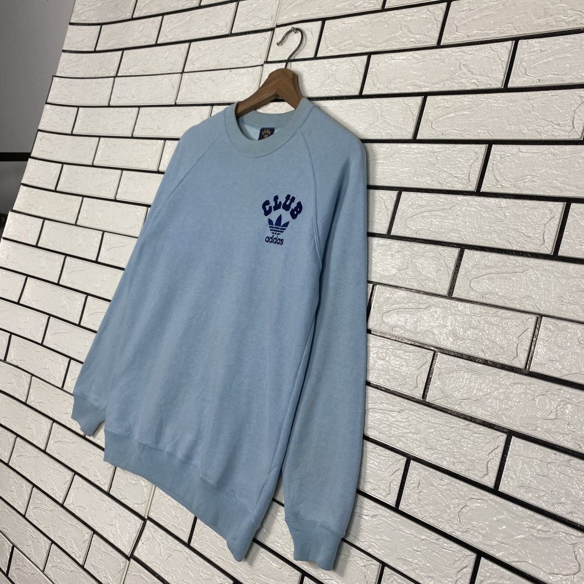 Adidas 📌Vintage Sweatshirt Crewneck Adidas Club Size US M / EU 48-50 / 2 - 3 Thumbnail