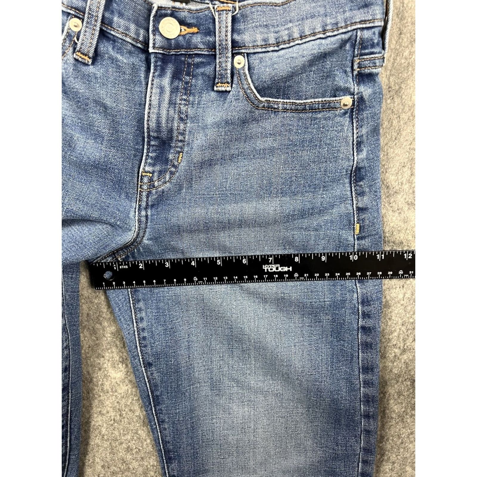 Banana Republic Banana Republic Jeans Women's High Rise Baggy Fit Barrel Leg Comfort 25 Blue Denim 5-Pocket City 26in Inseam Womens Size 25" / US 0 / IT 36 - 6 Thumbnail