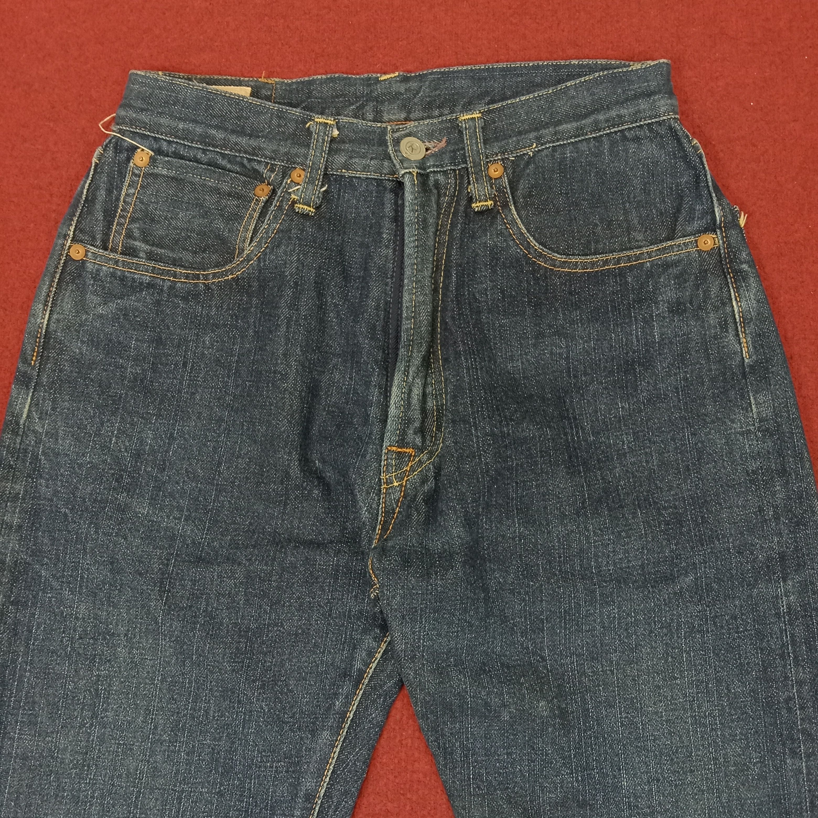 45rpm × Japanese Brand × Vintage 45rpm Japanese Brand Logo Design Streetwear Jeans Size US 26 / EU 42 - 5 Thumbnail
