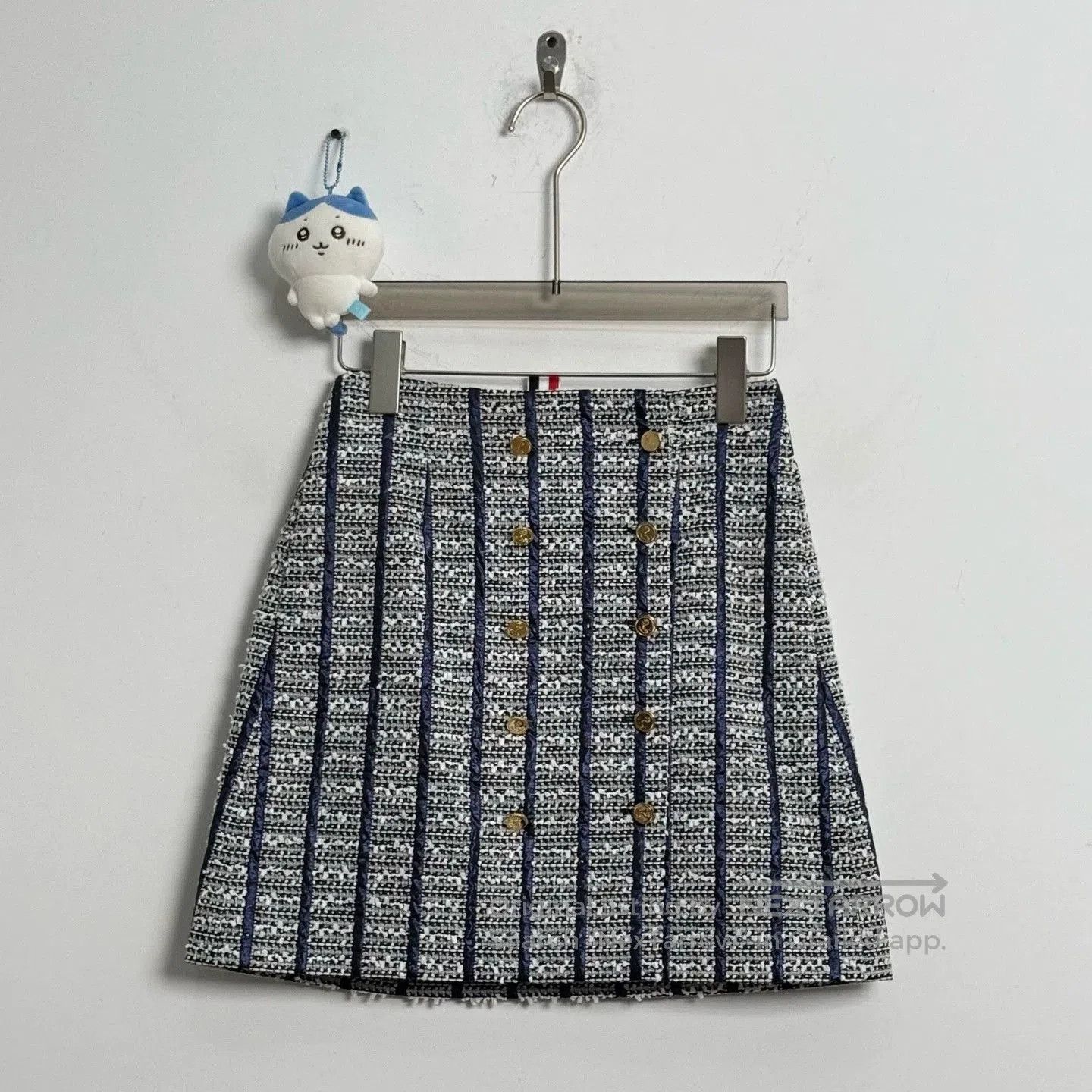Thom Browne Thom Browne Gold Button Knit Skirt. Size US 40 / EU 56 - 1 Thumbnail