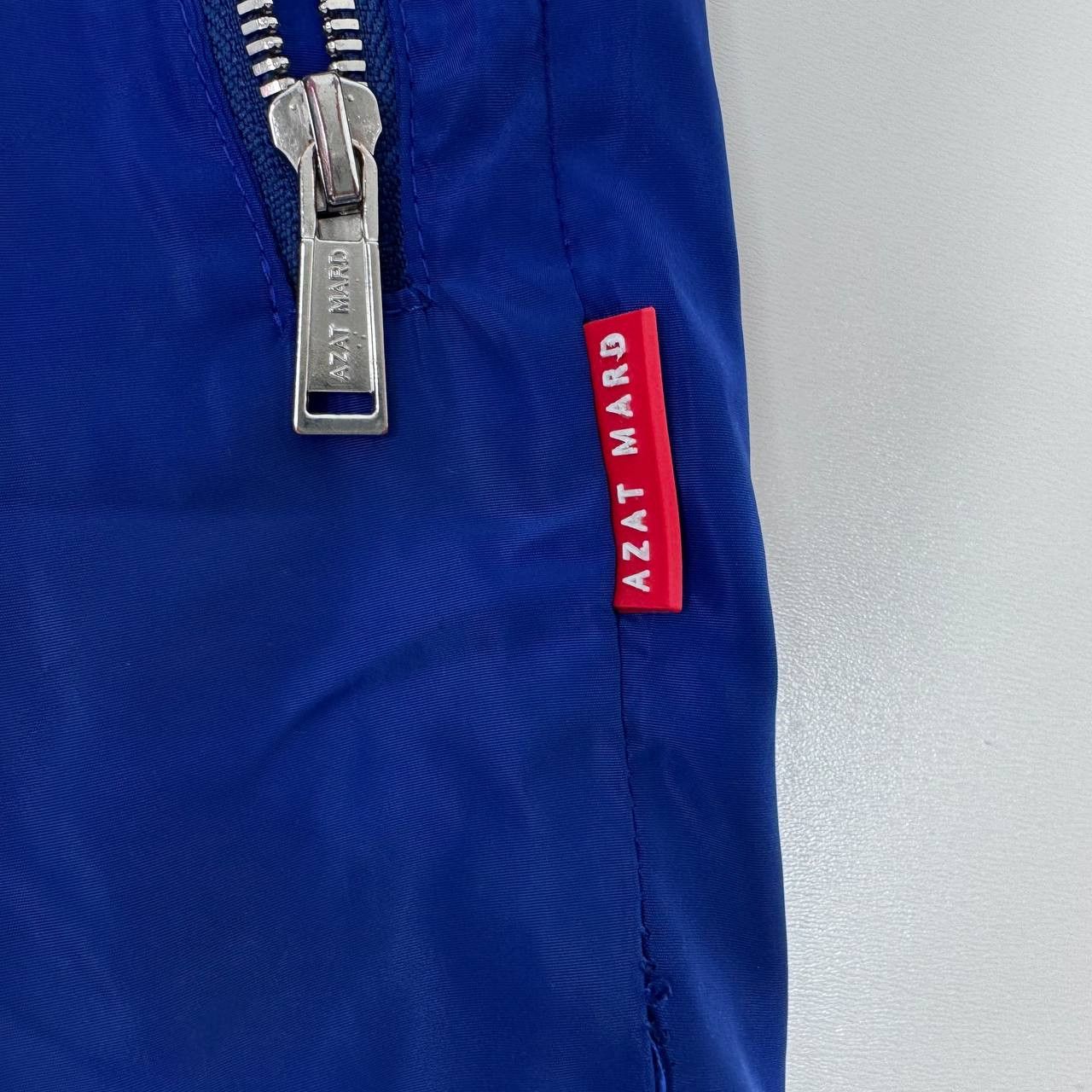 Other Azat Mard Swim Shorts Mens Blue Designer Beach Zip Pockets M Size US 32 / EU 48 - 8 Thumbnail