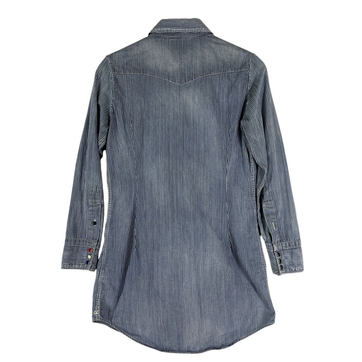 45rpm R BY 45RPM HIKORY STRIPE SNAPBUTTON LONG SHIRT MADE IN JAPAN Size M / US 6-8 / IT 42-44 - 7 Thumbnail