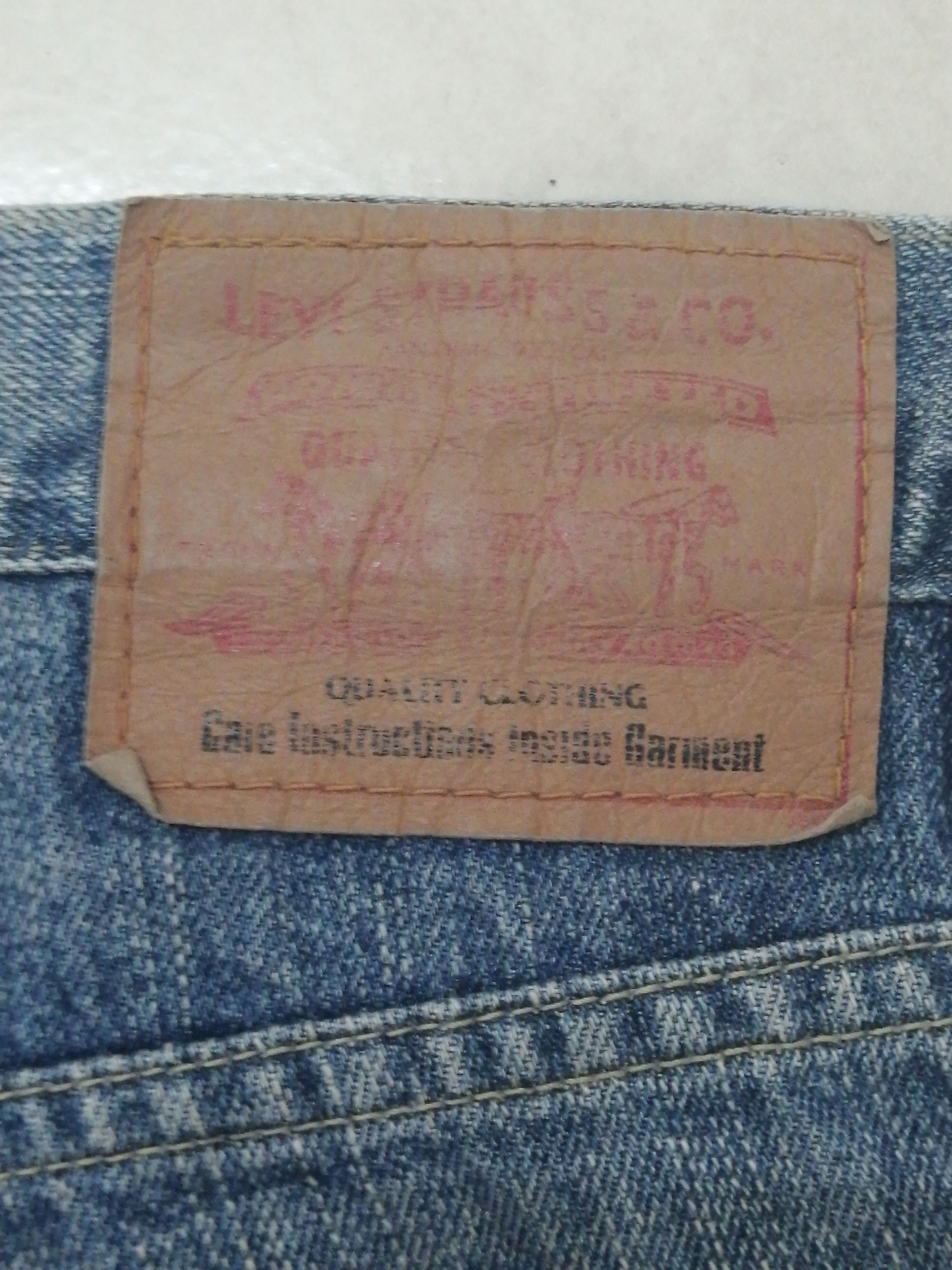 Levi's Vtg Y2k Levis Bush Jean Size US 31 - 6 Thumbnail
