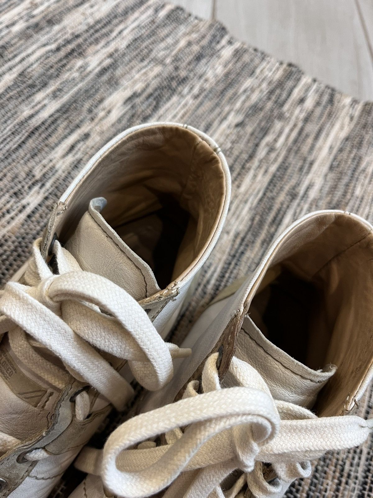 Vintage Vintage Clozed Leather Sneakers white BW Sport style hype Size US 10 / IT 40 - 11 Thumbnail