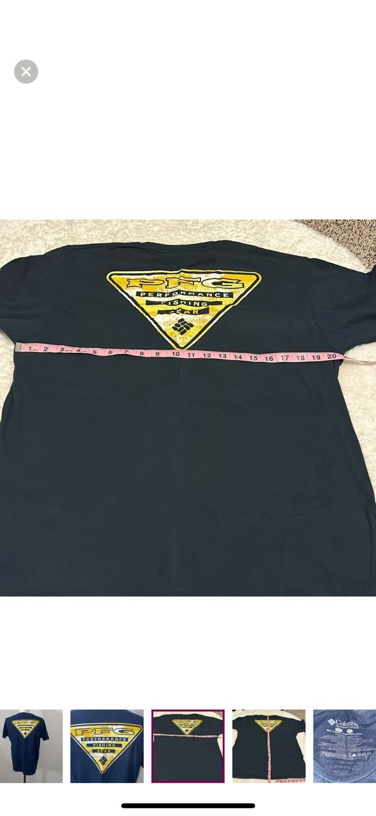 Columbia Columbia PFG large crewneck T shirt Size US L / EU 52-54 / 3 - 6 Thumbnail