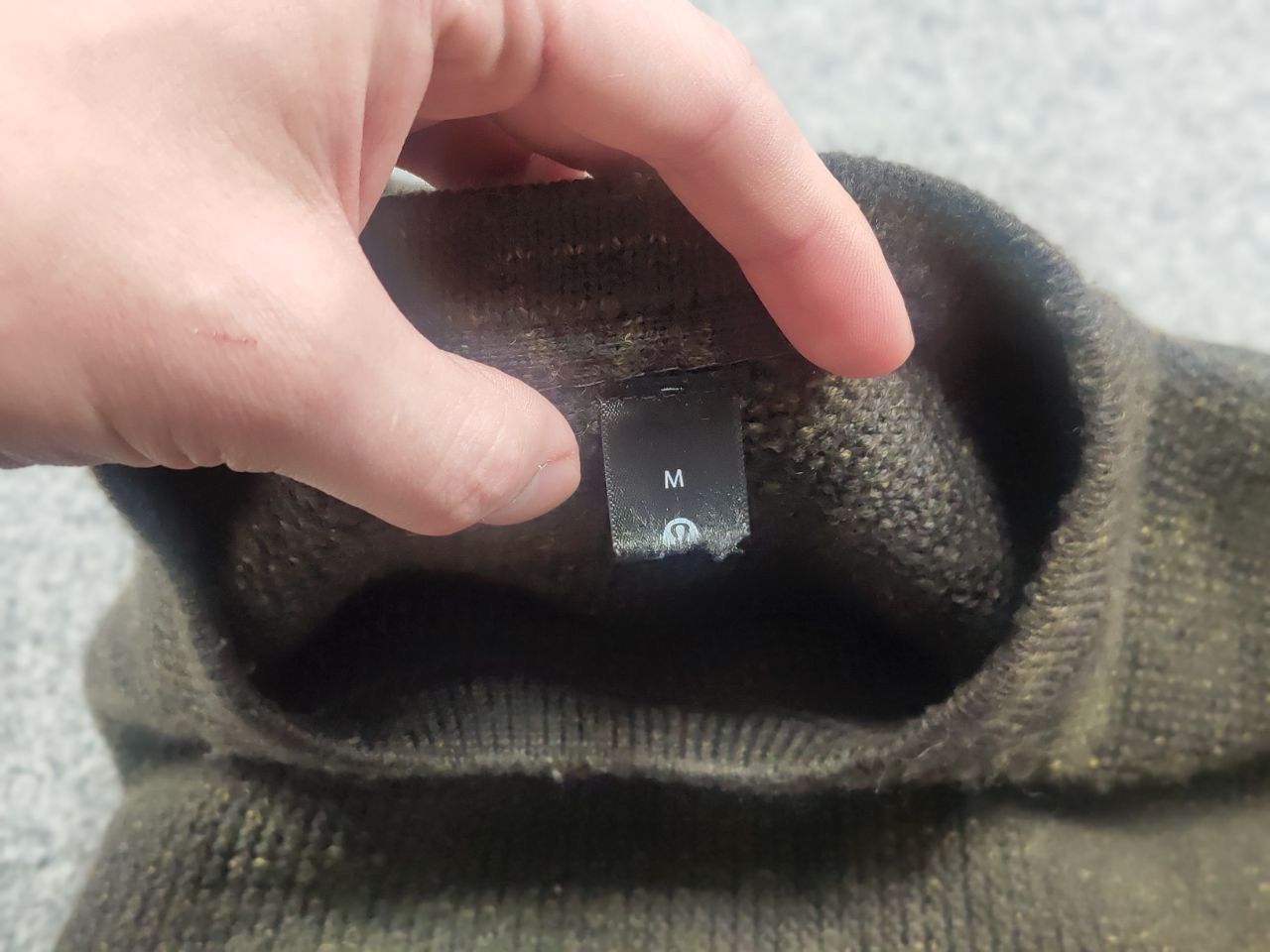 Lululemon lululemon textured knit classic crew neck sweater Dark Green Size US M / EU 48-50 / 2 - 9 Thumbnail