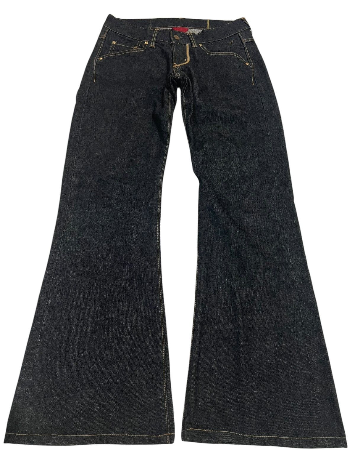 Edwin × If Six Was Nine × Le Grande Bleu (L.G.B.) 🌈Flare🌈Vintage Edwin 503ss Deadstok Jean Size US 30 / EU 46 - 1 Thumbnail