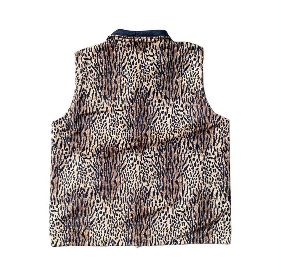 Japanese Brand Leopard vest reversible Size US L / EU 52-54 / 3 - 2 Thumbnail