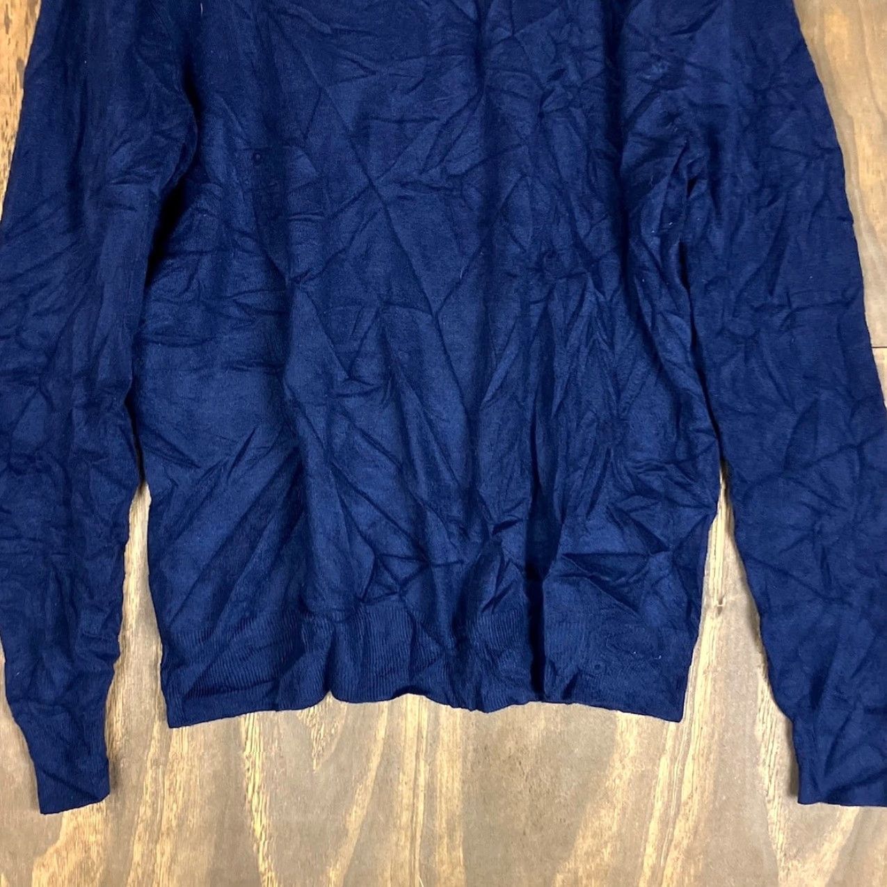 Talbots Talbots Womens Sweater Dark Blue Turtleneck Knit Pull Over XL Regular Knitwear Pullover Casual Workwear Size XL / US 12-14 / IT 48-50 - 3 Thumbnail