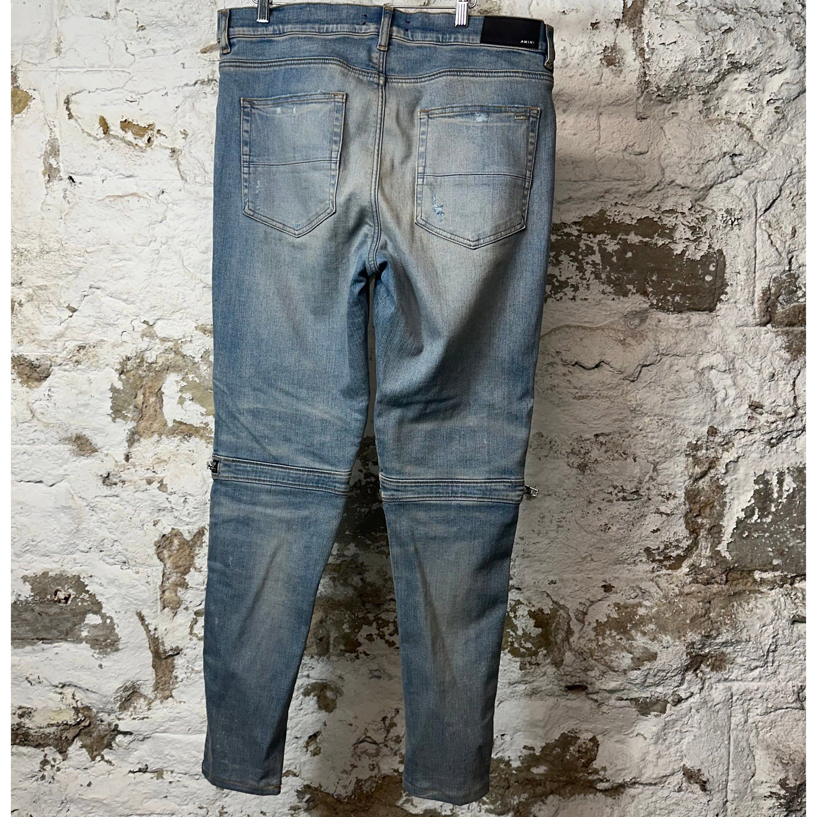 Amiri Amiri MX2 Multicolor Flannel Blue Denim Jeans Sz 38 Size US 38 / EU 54 - 2 Thumbnail