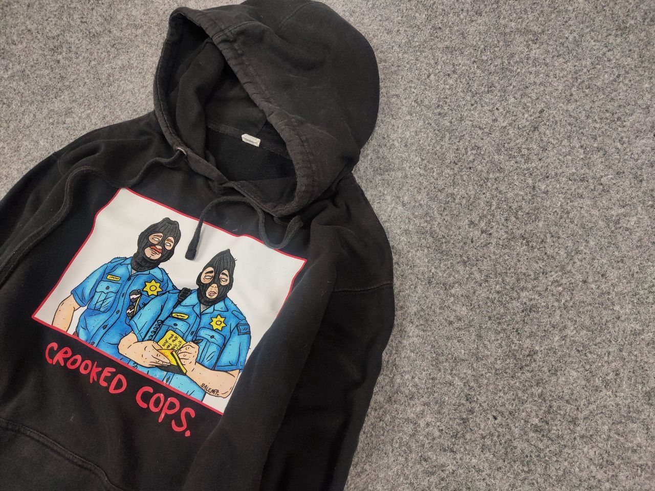 Other Blue Tomato Salem Crooked Cops Logo Black Hoodie Size US S / EU 44-46 / 1 - 4 Thumbnail