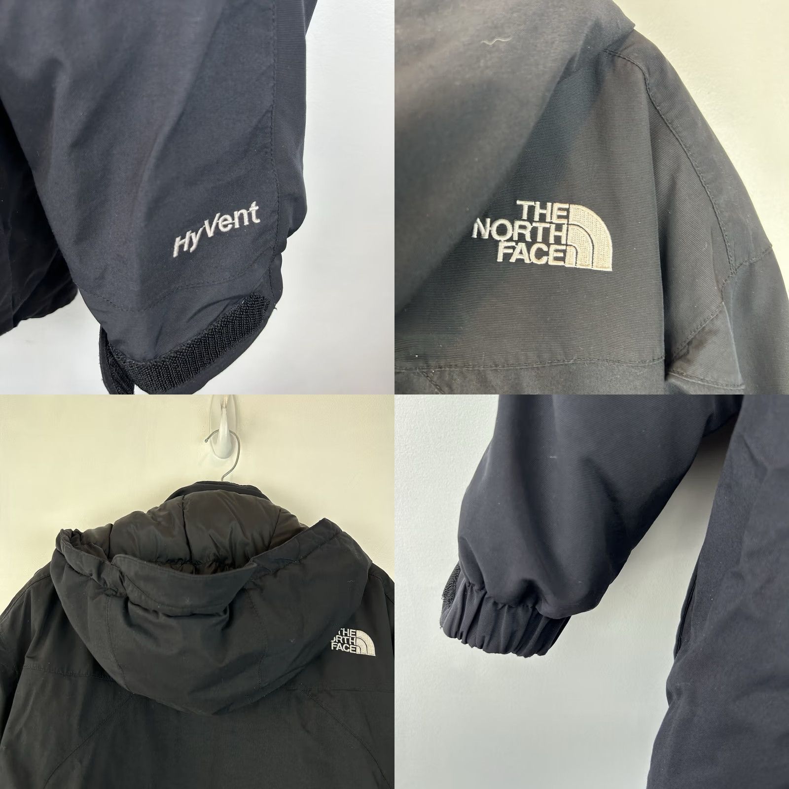 The North Face VINTAGE The North Face Jacket Parka Mens Large Black Down HyVent Outdoors Winter 90s Mens Size US L / EU 52-54 / 3 - 9 Thumbnail