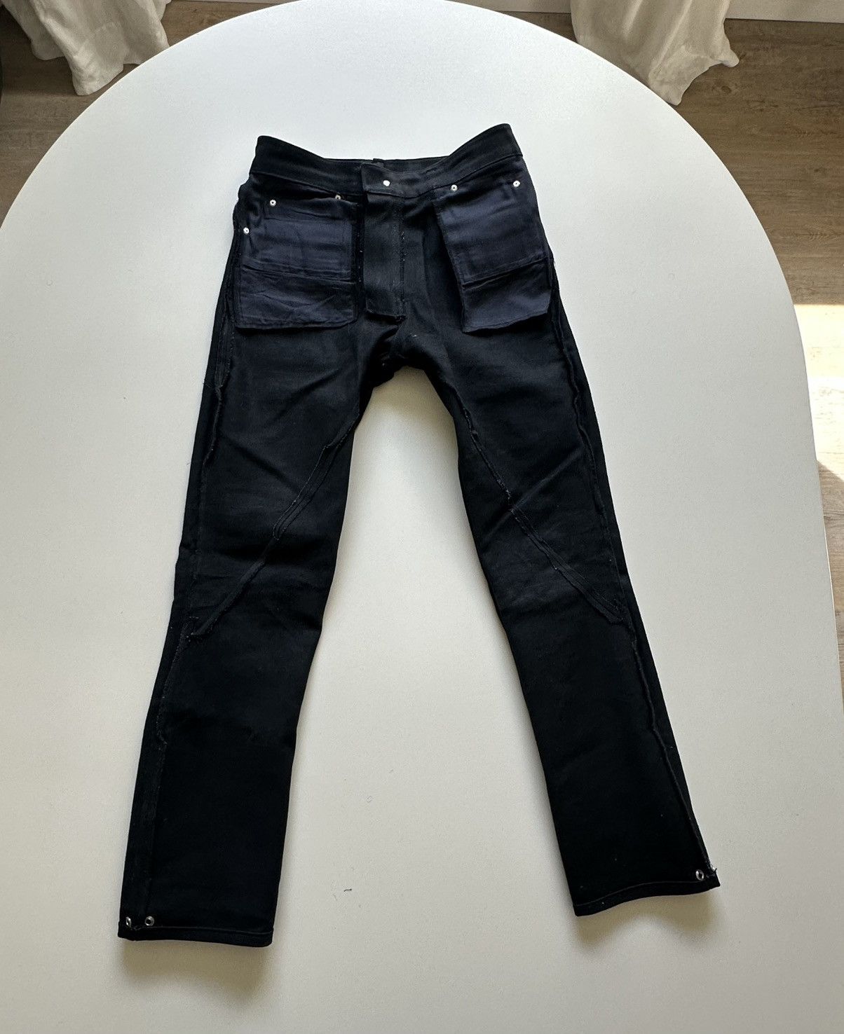 Other Custom Dior Style Black Denim Size US 29 - 10 Thumbnail