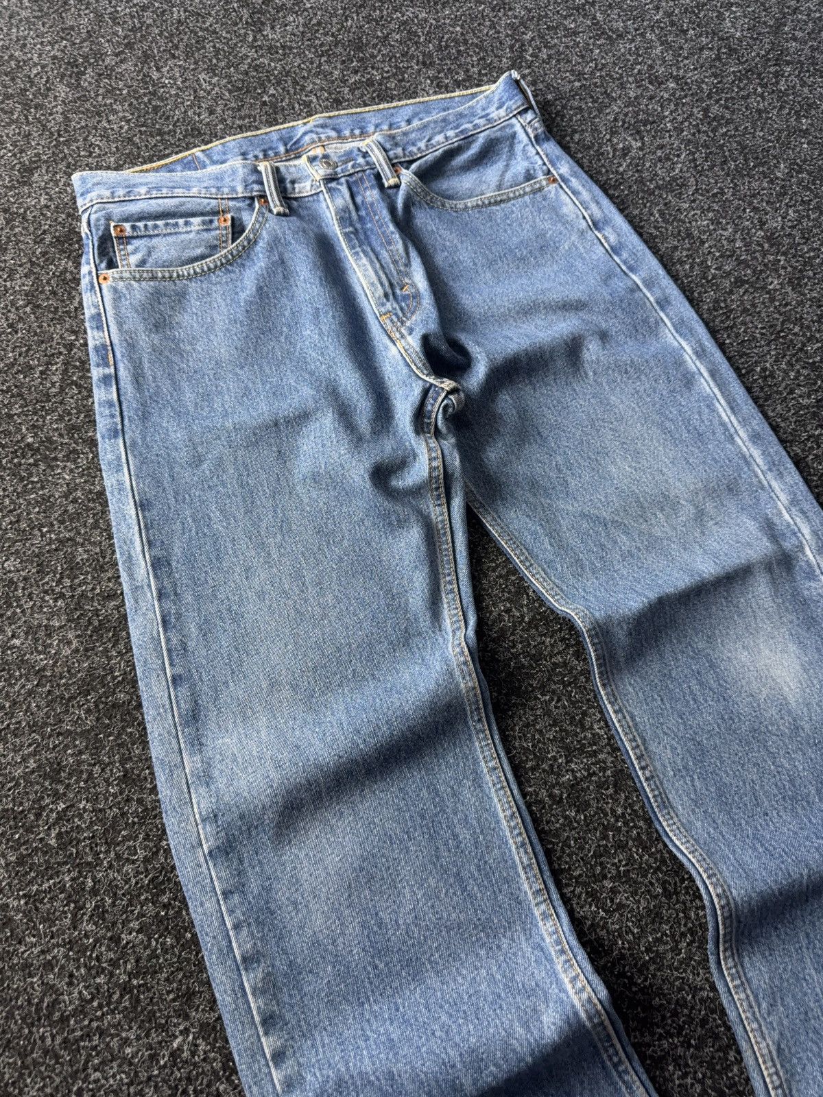 Levi's × Vintage Vintage 00s 505 Levi’s Zip Fly Denim Jeans Size US 34 / EU 50 - 5 Thumbnail