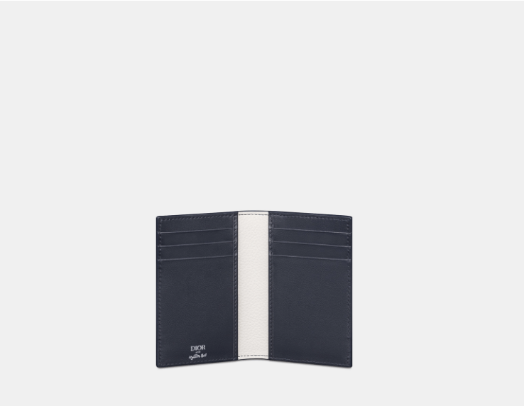 Dior o1w1db10825 Size : OS / 2ESCH1 Card Holder in Navy Blue Size ONE SIZE - 3 Thumbnail
