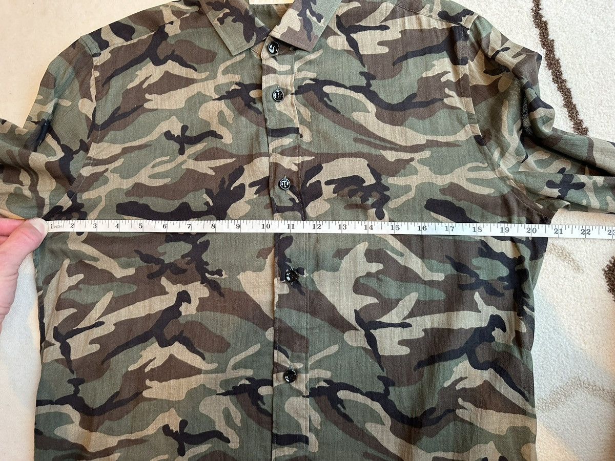 Saint Laurent Paris SS16 Saint Laurent camouflage camo shirt 😍 38 Size US M / EU 48-50 / 2 - 5 Thumbnail