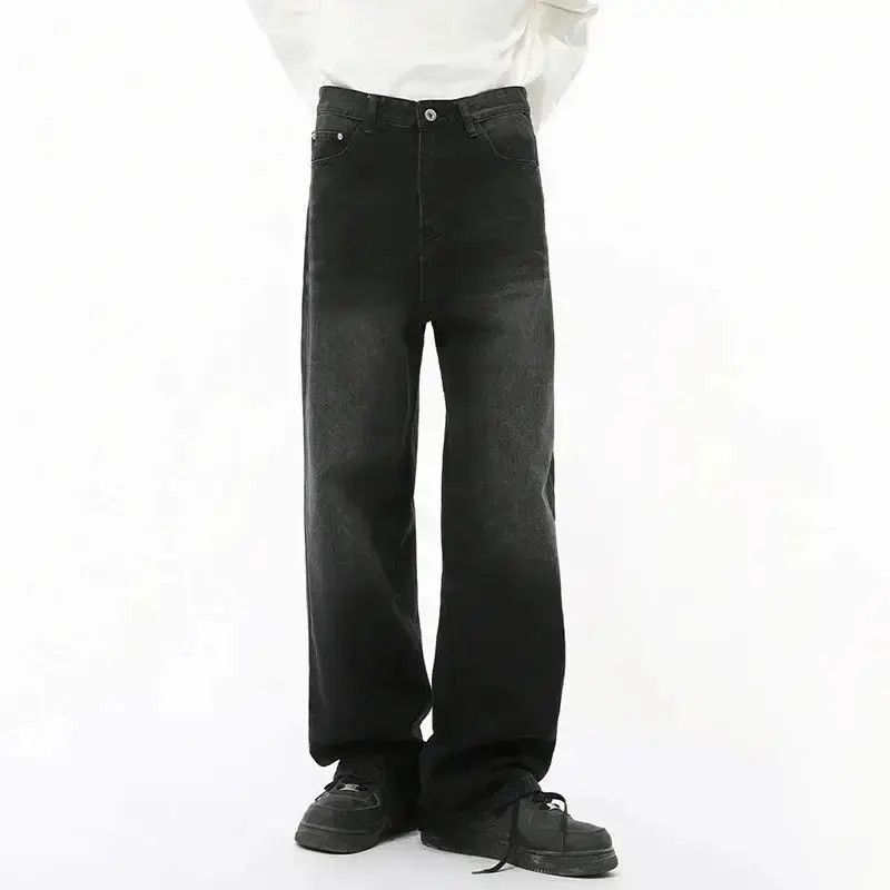 Japanese Brand Casual Black Straight Denim Size US 32 / EU 48 - 1 Thumbnail