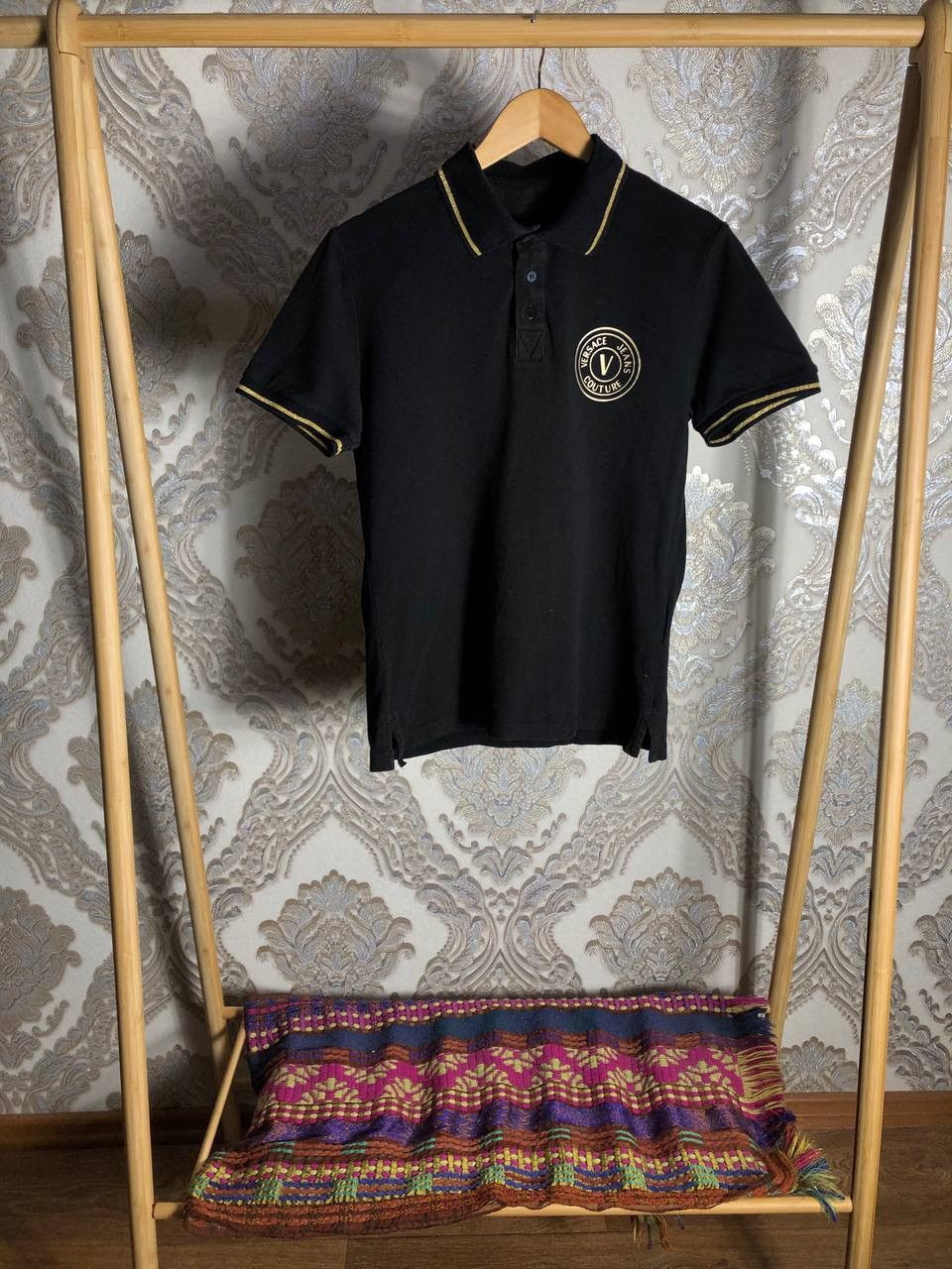 Versace Jeans Couture VINTAGE VERSACE JEANS COUTURE ITALIAN DESIGNER POLO DELUX Size US M / EU 48-50 / 2 - 2 Thumbnail