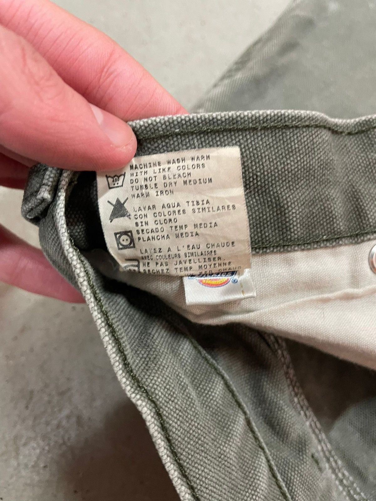 Dickies Vintage Dickies Denim Pants Jeans Carpenter Workwear Size US 36 / EU 52 - 7 Thumbnail